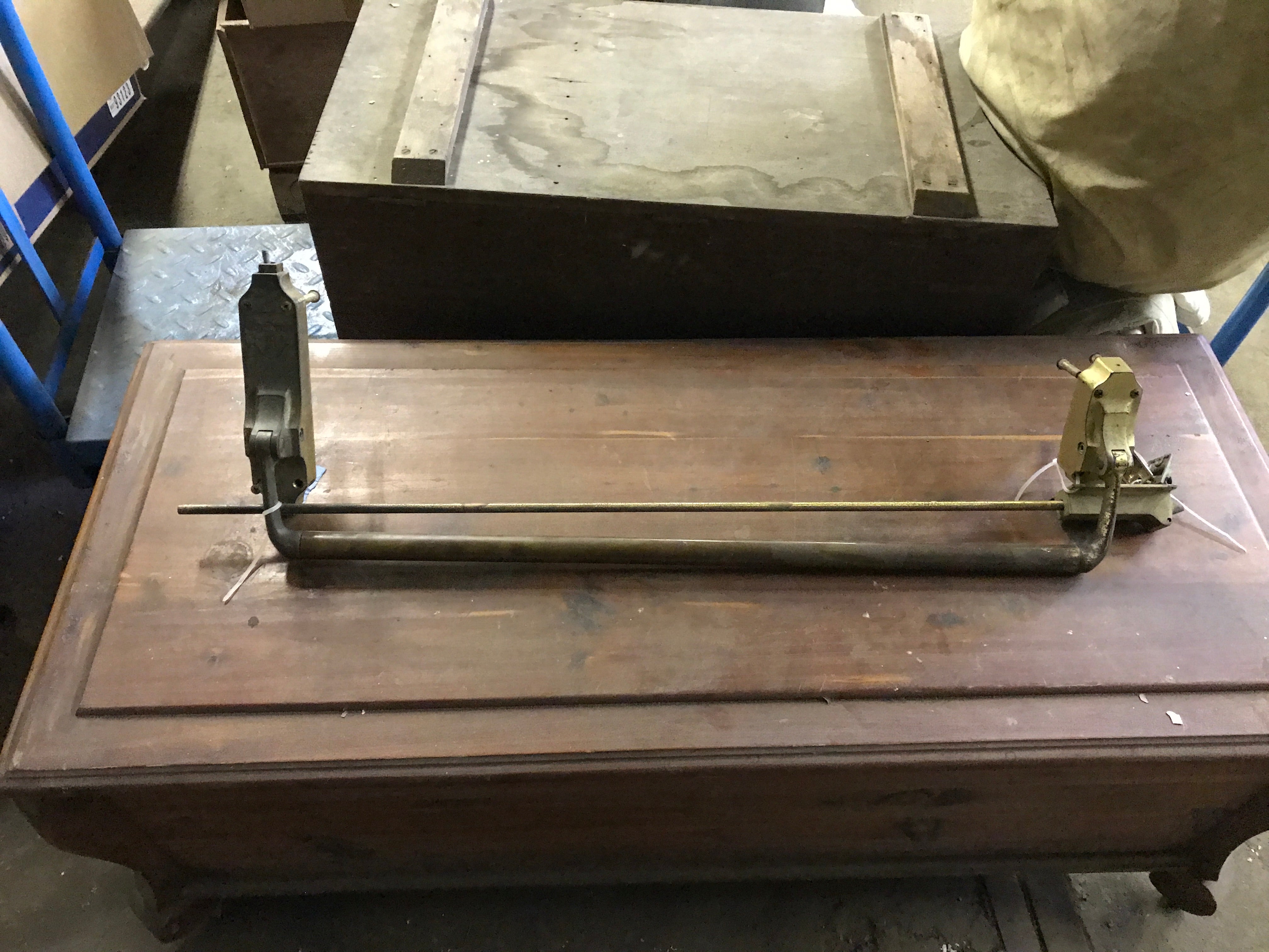 Brass Push Bar