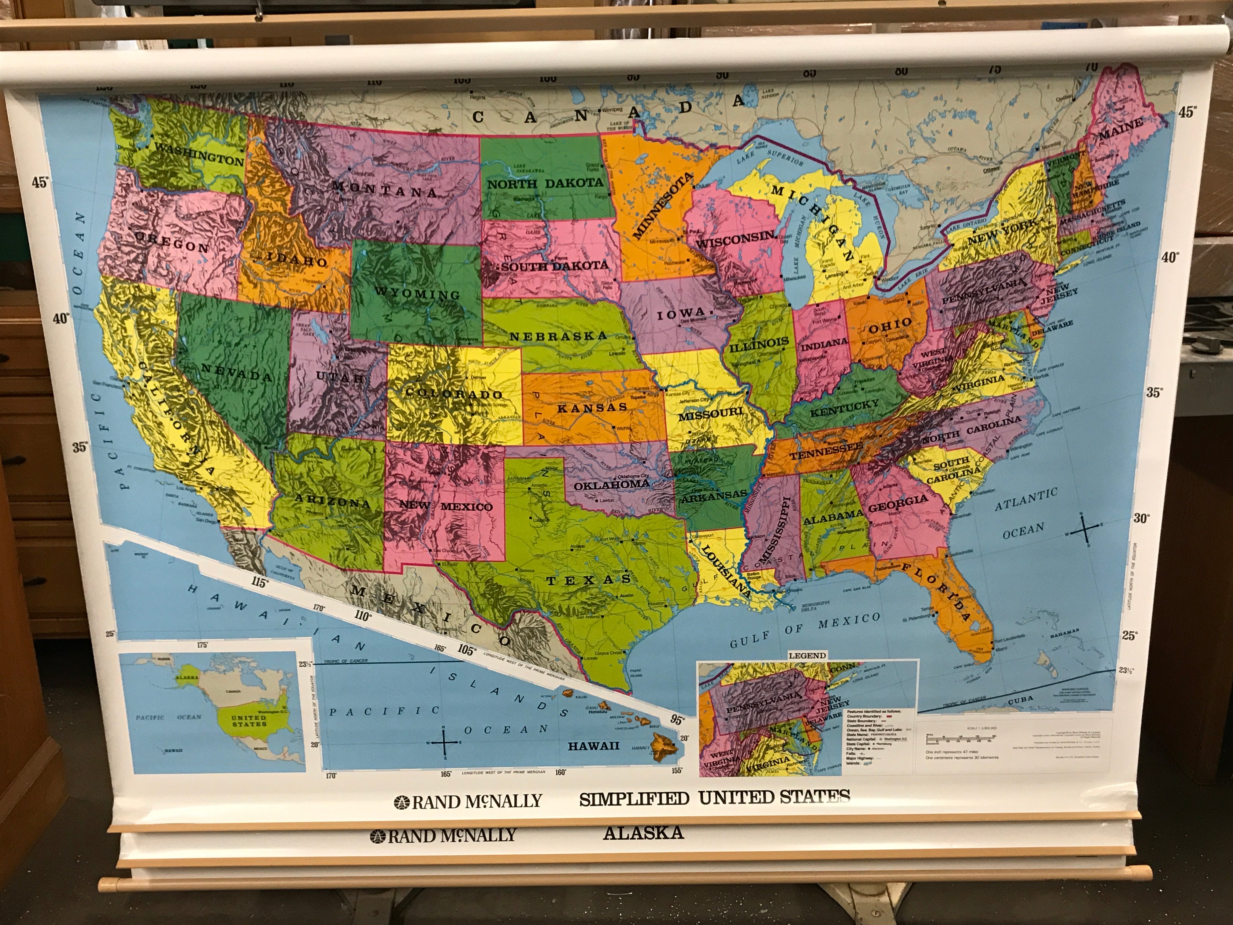 Rand McNally Map