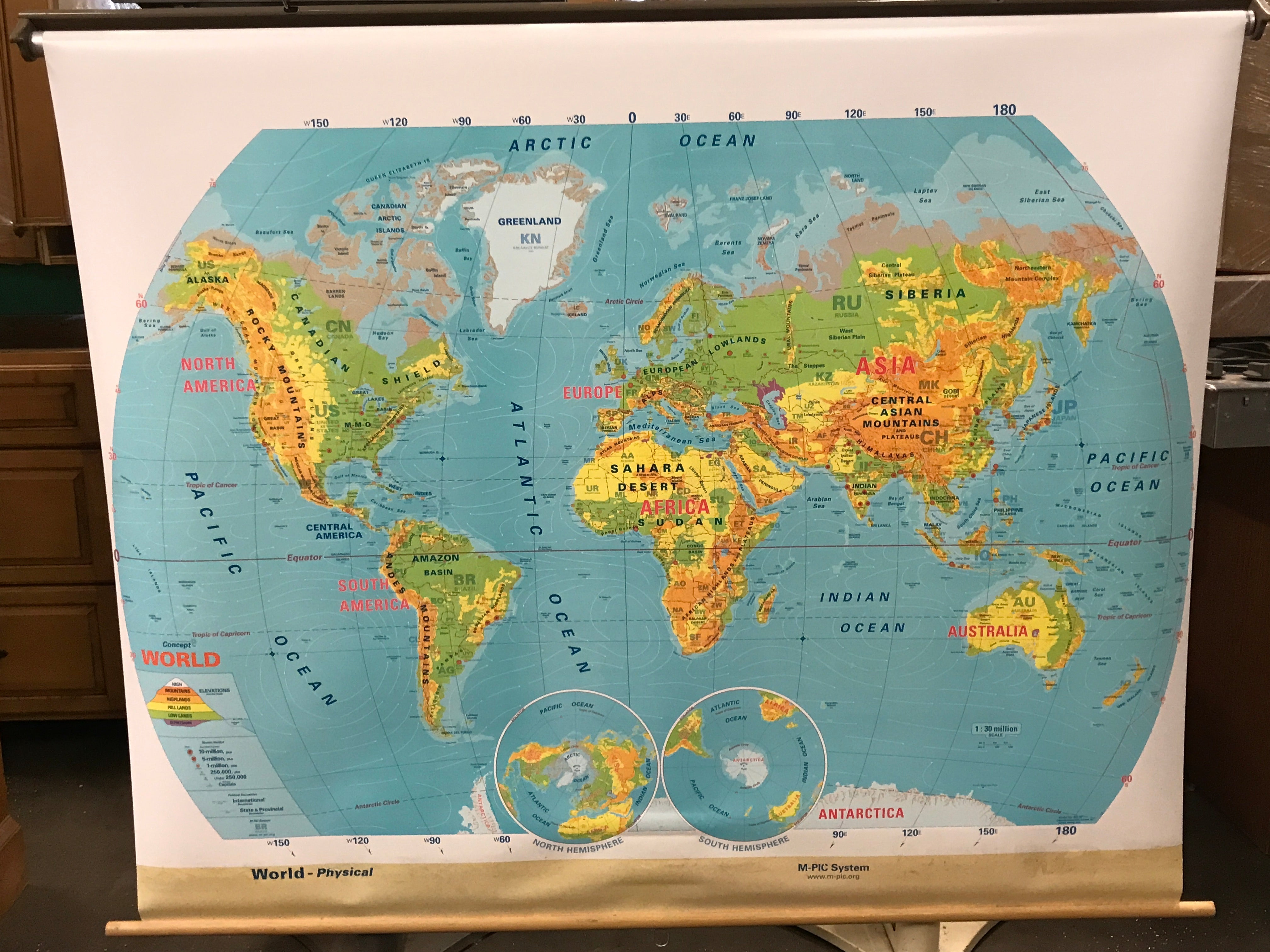 World-Physical Map