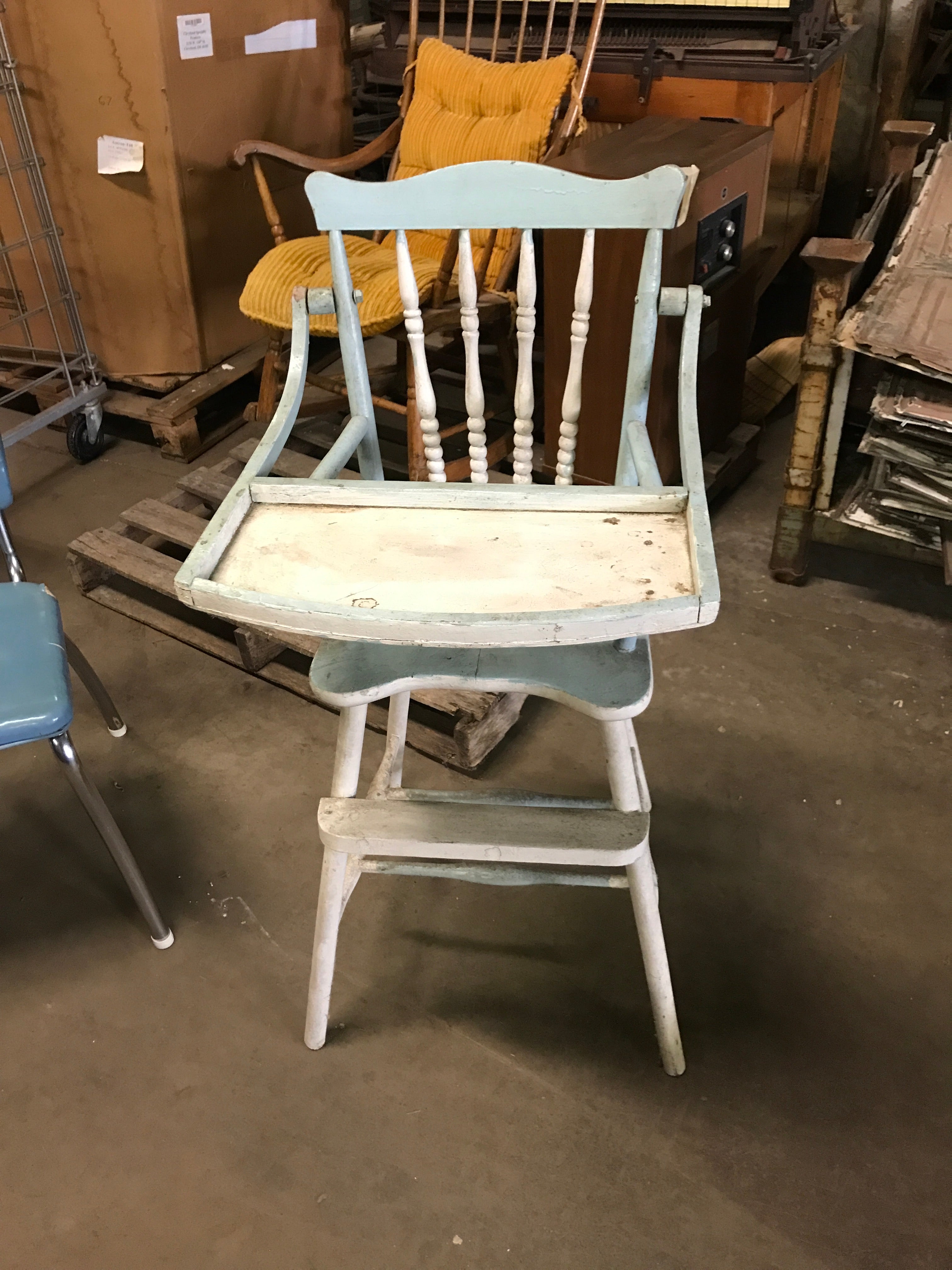 Wooden High Chair
