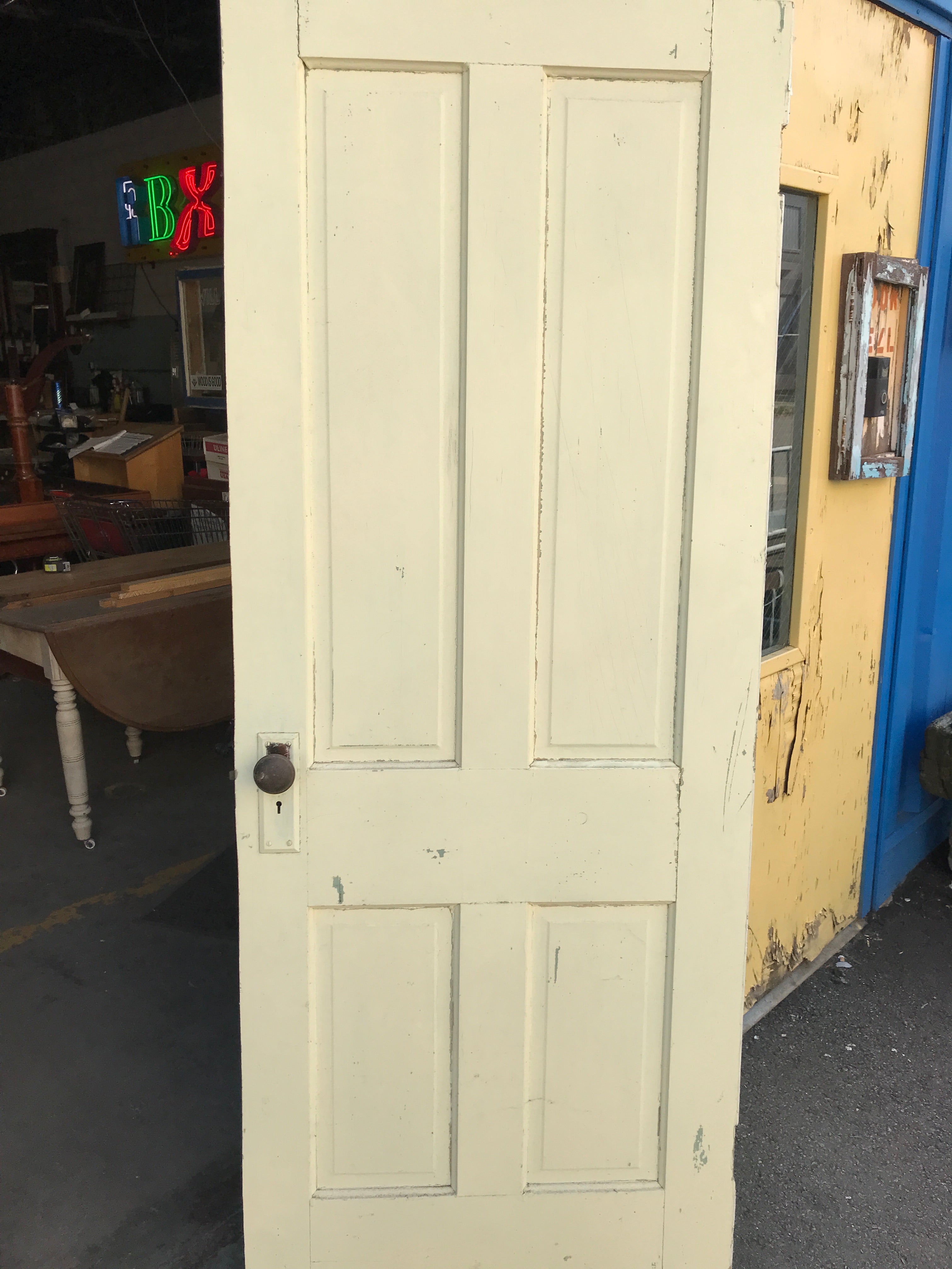 Interior Four Panel Door