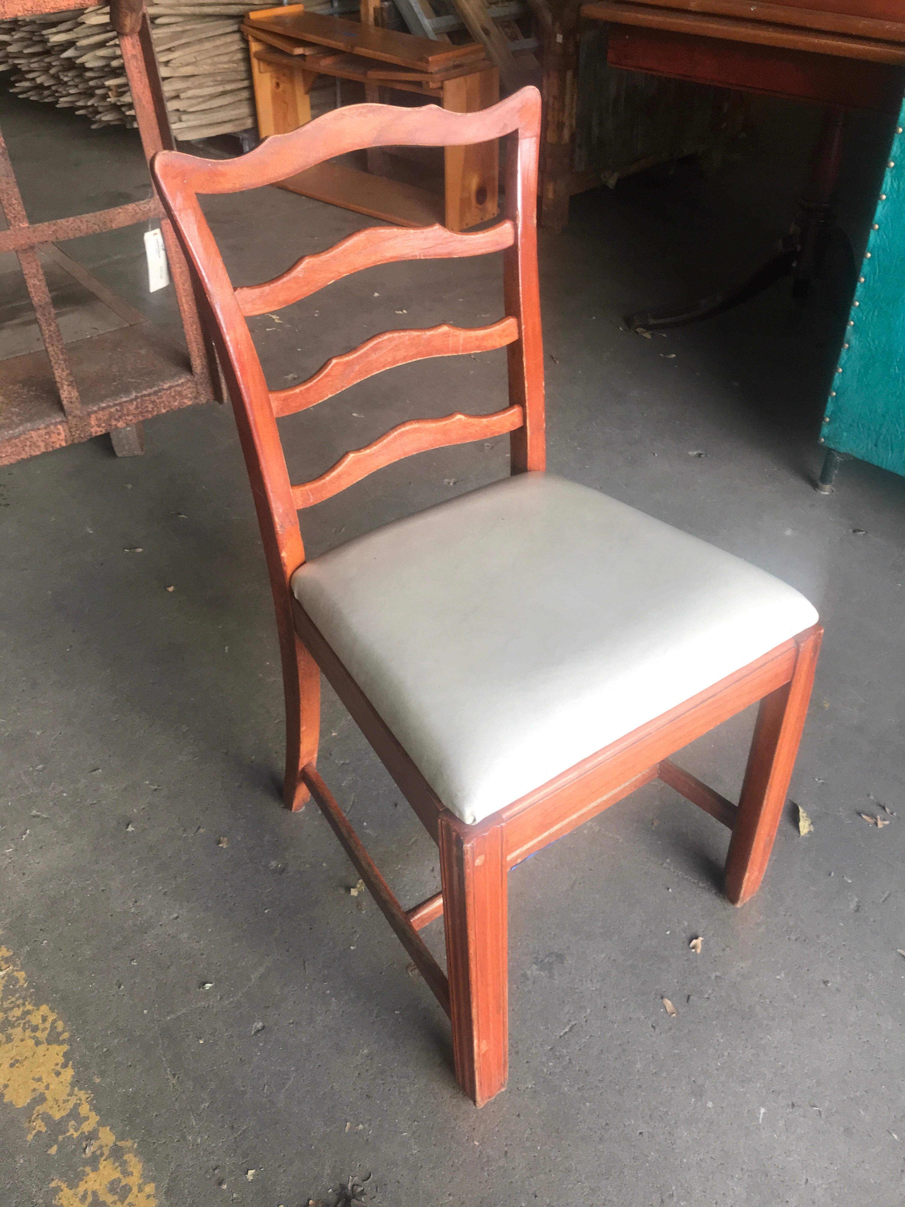 Wooden Ladder Back Chair