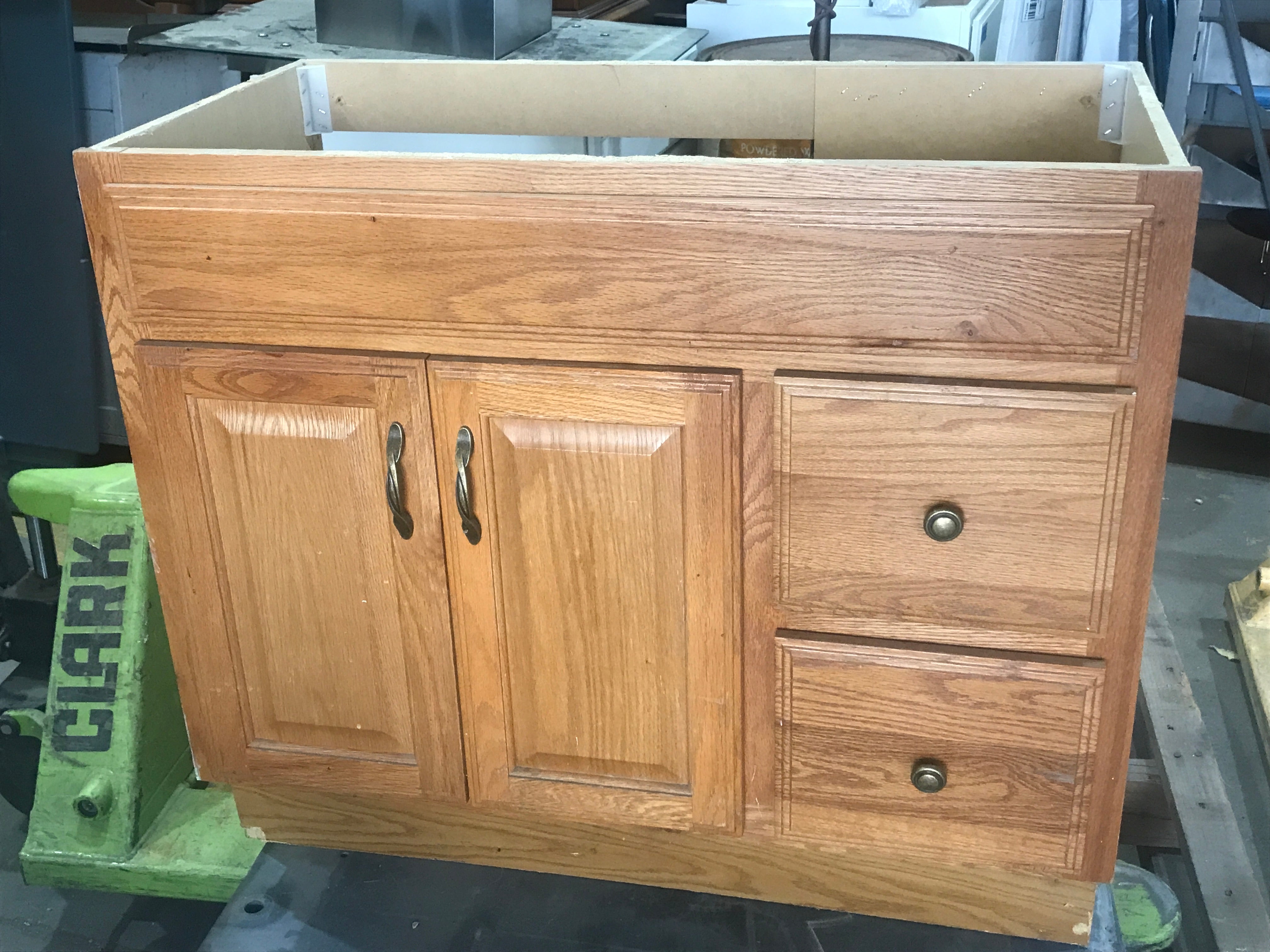 Oak Vanity