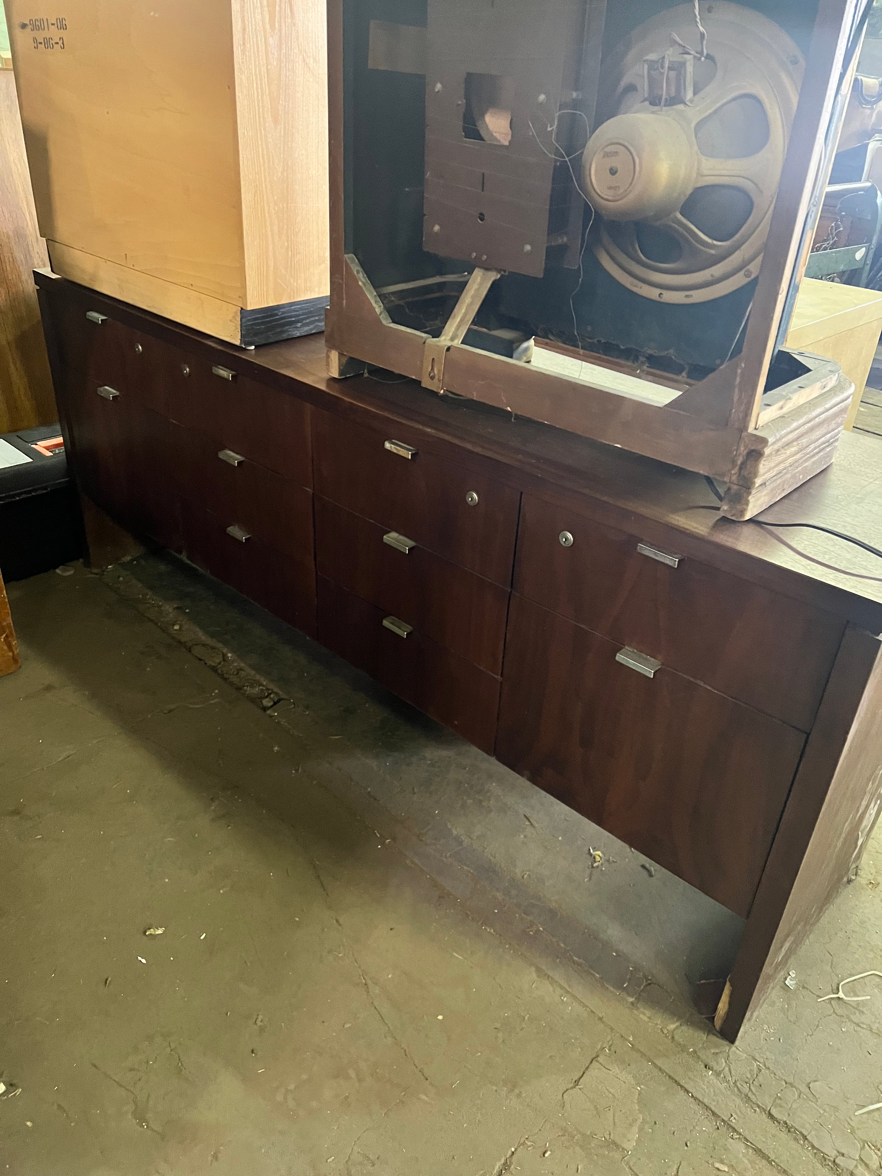 Large stained dresser