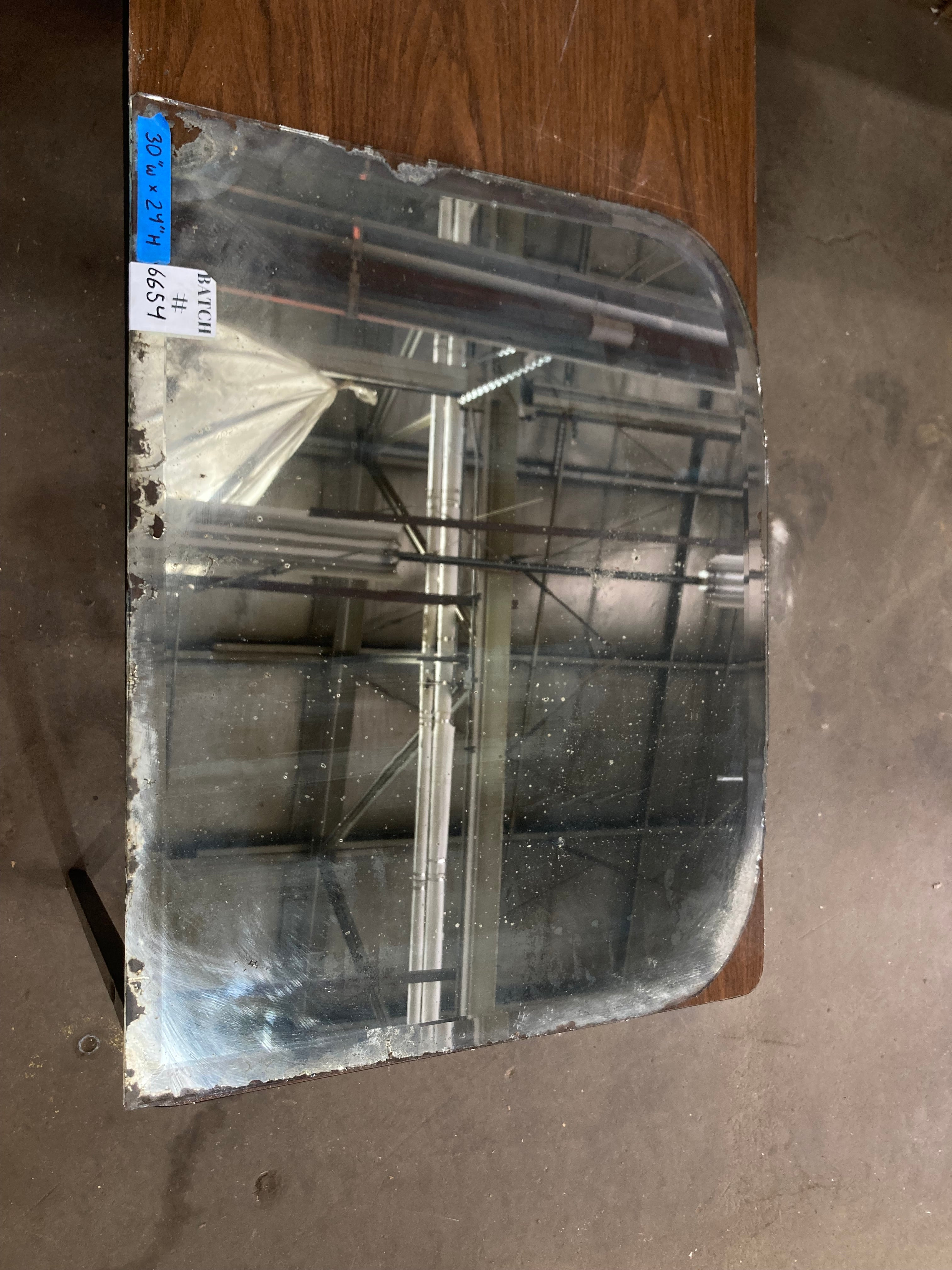 Patina Beveled Edge Mirror