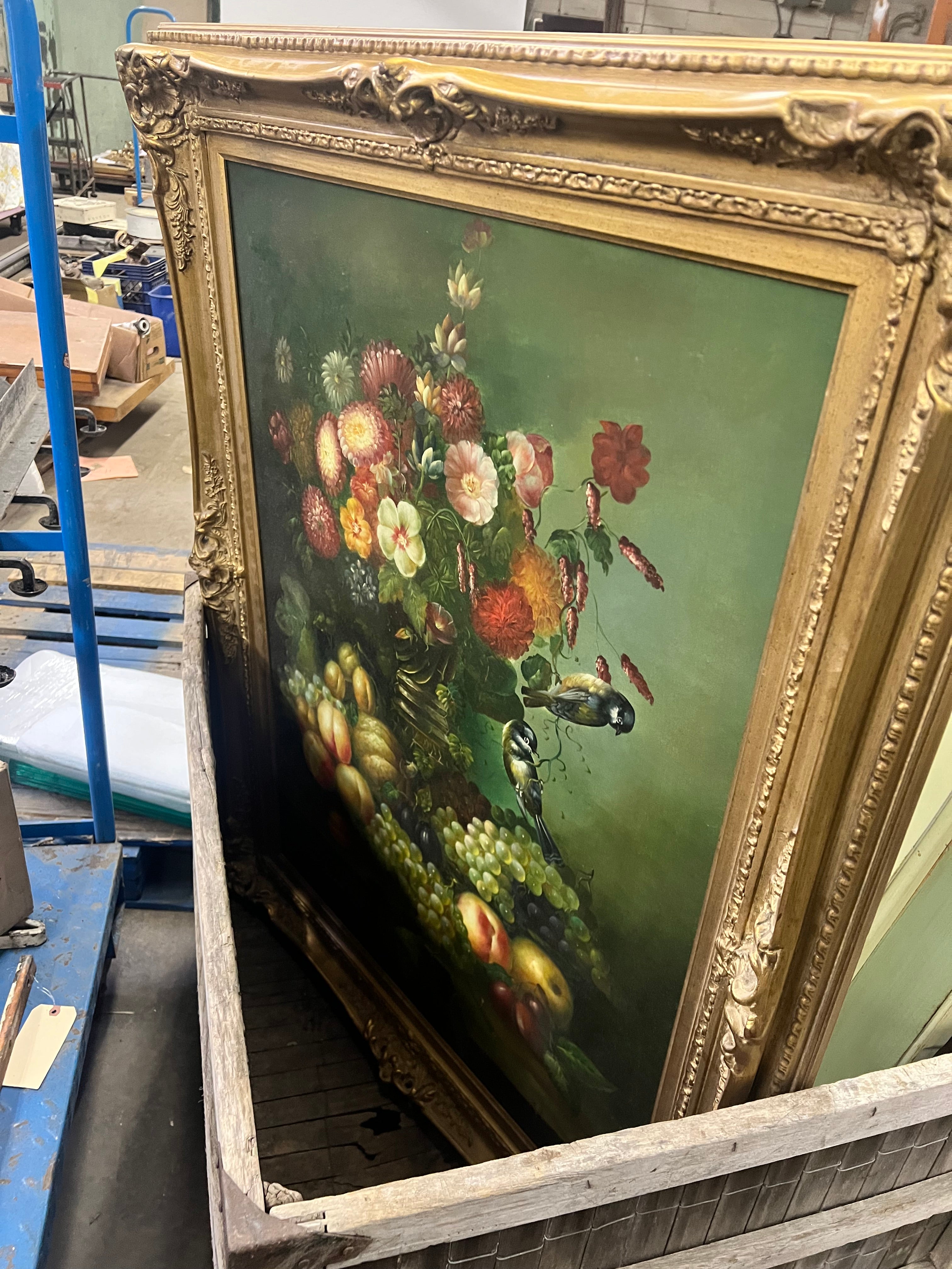 Vintage Floral Painting