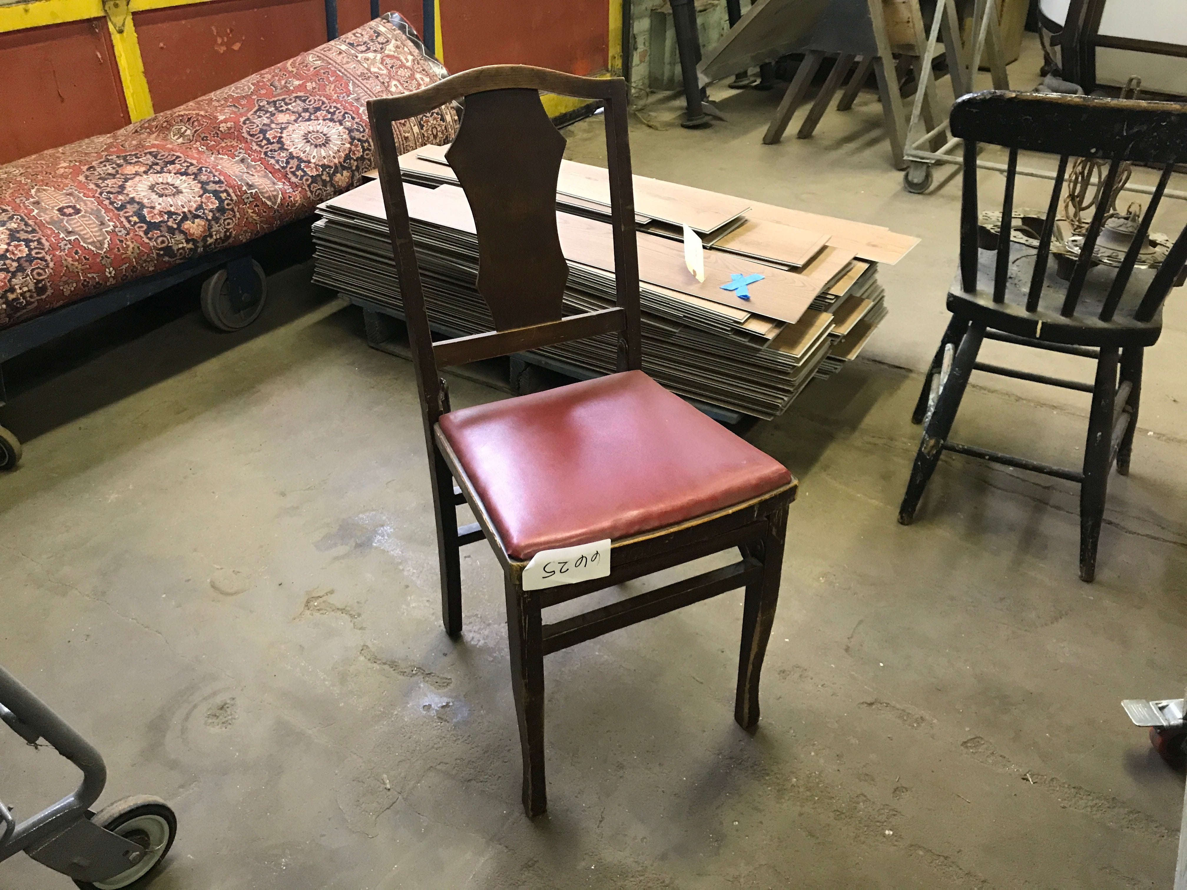 Vintage Church Chair