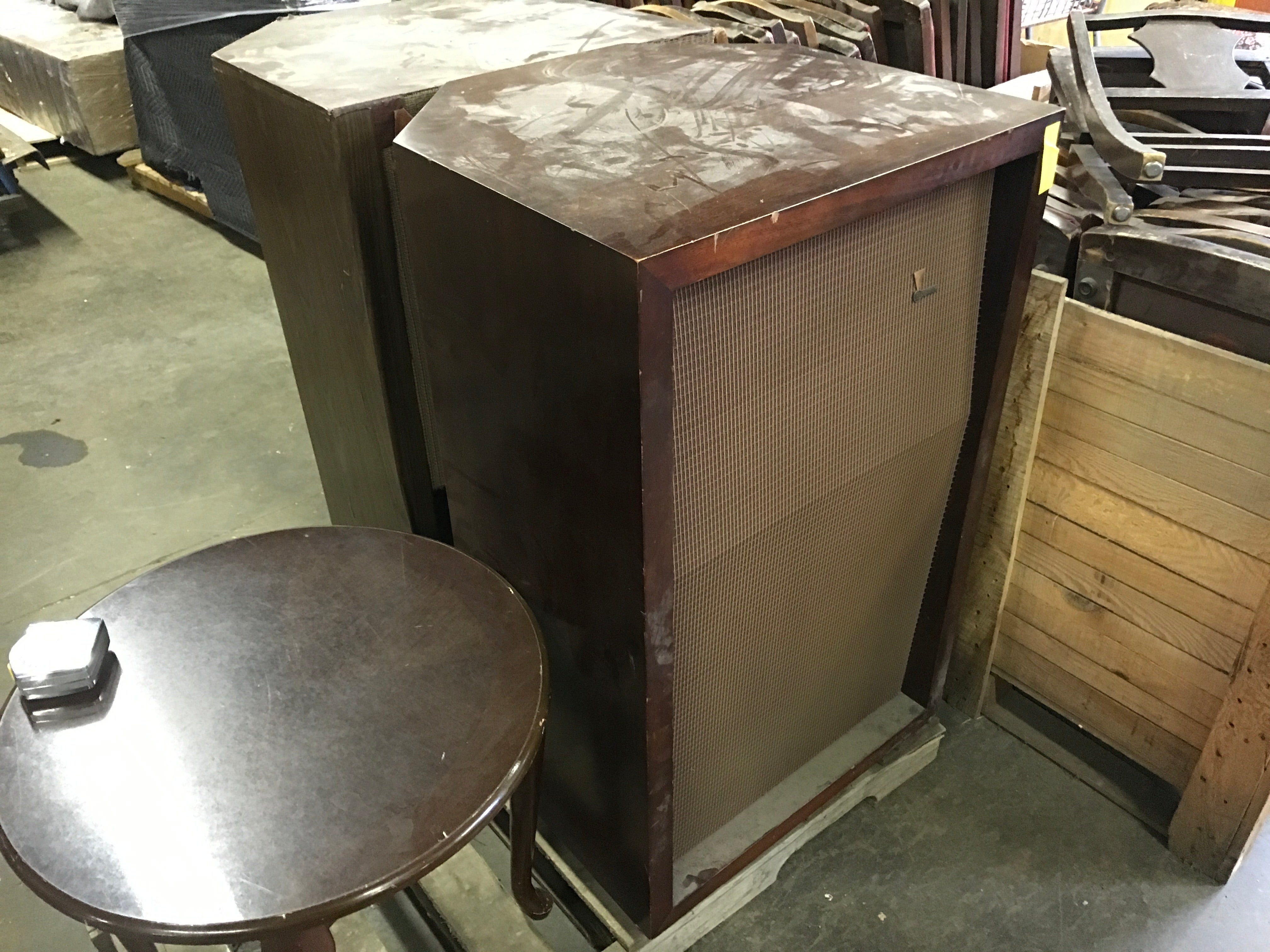 Large stained stereo