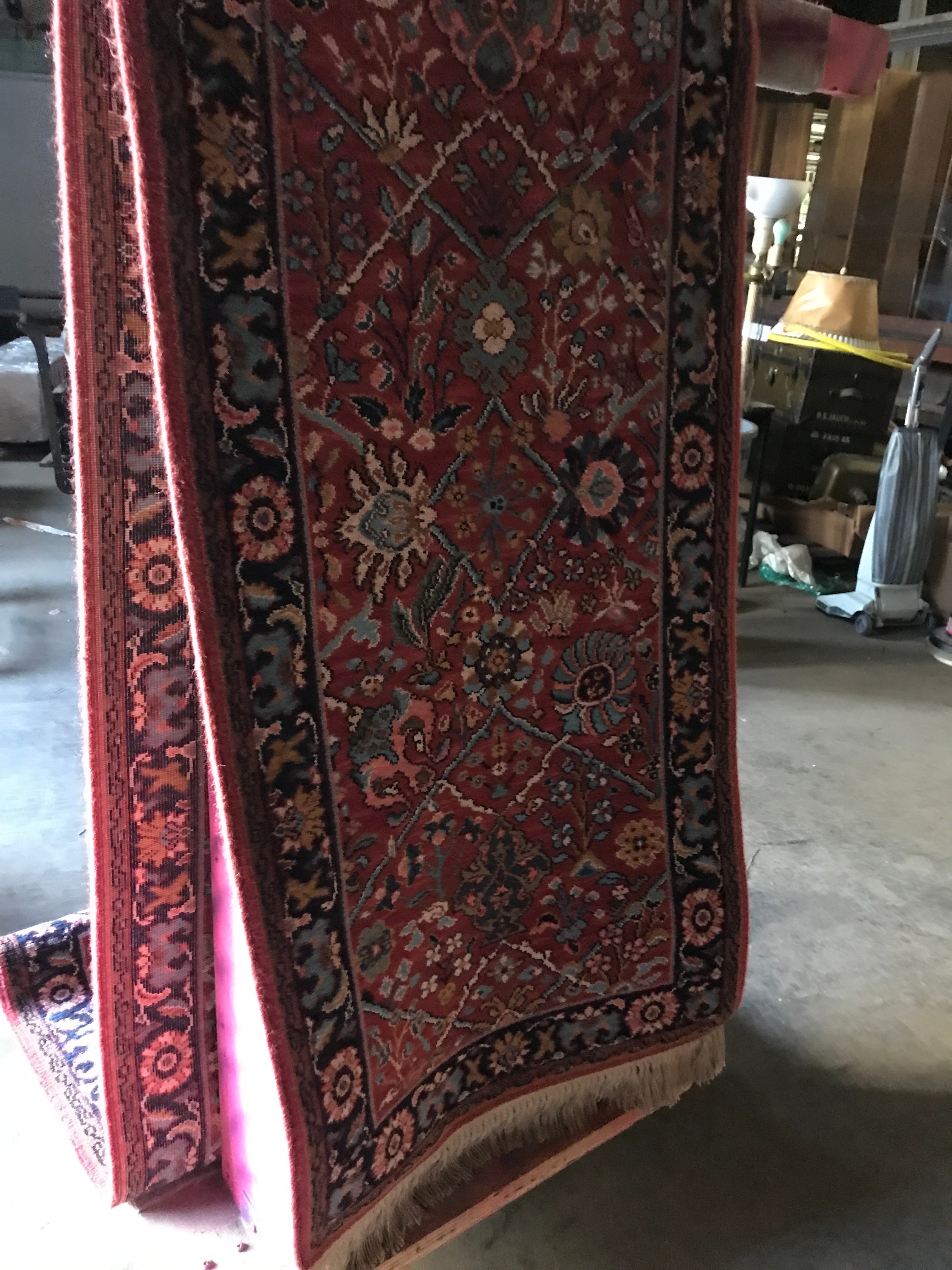 Vintage Karistan Rug Worsted Wool Pile - Pattern ISPAHAN
