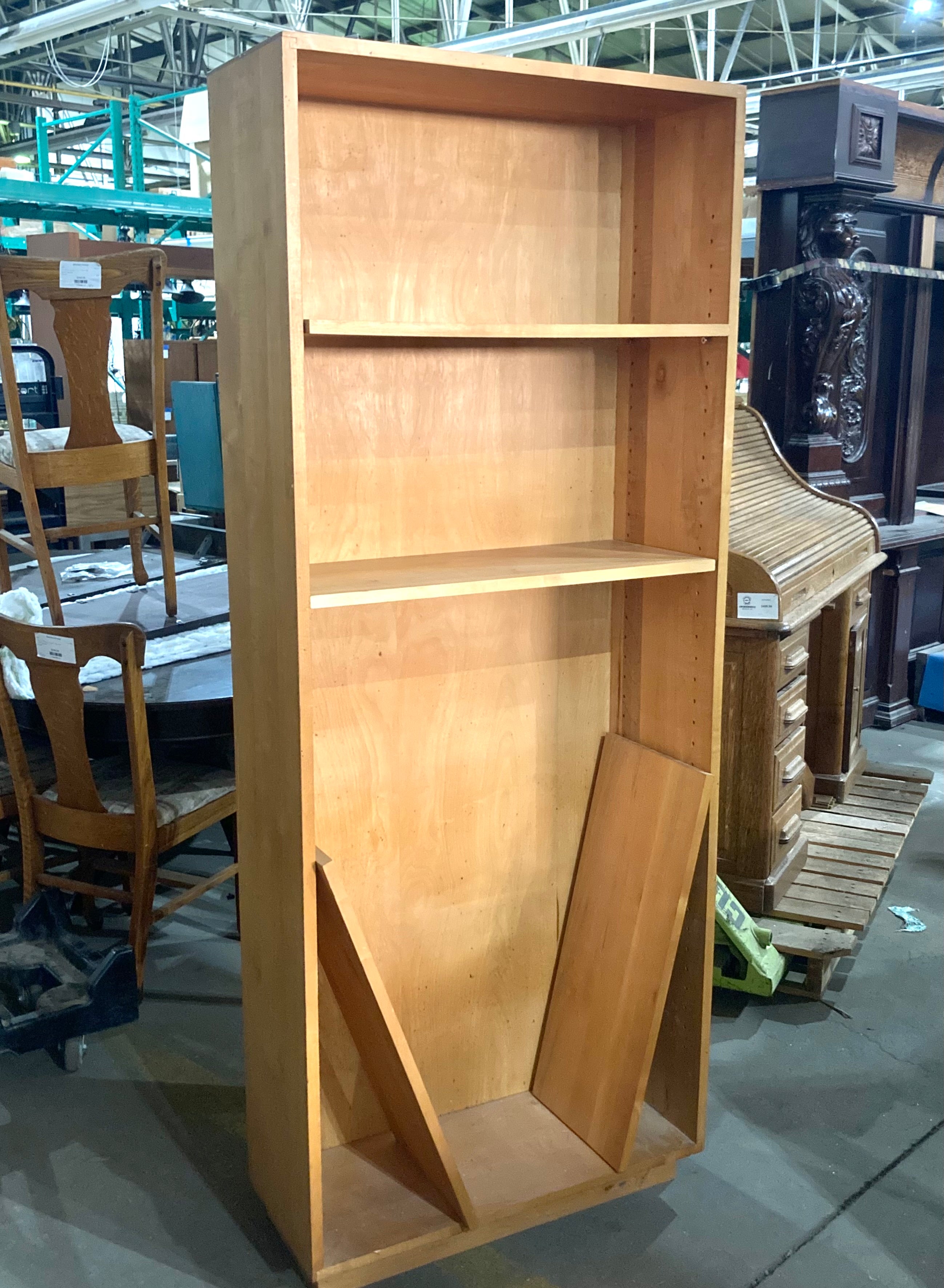 Wooden Bookshelf