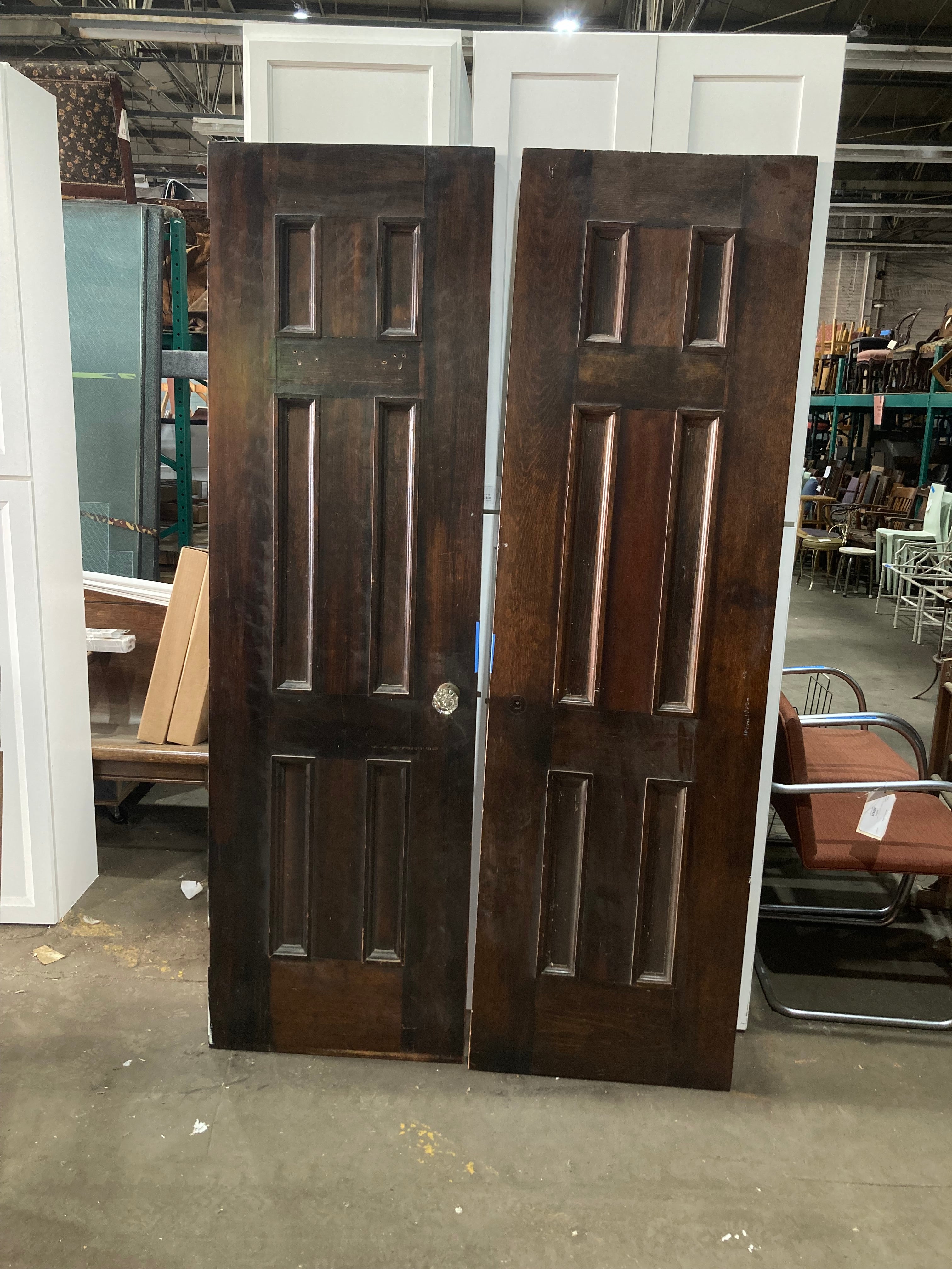 Pair of Wooden French Doors