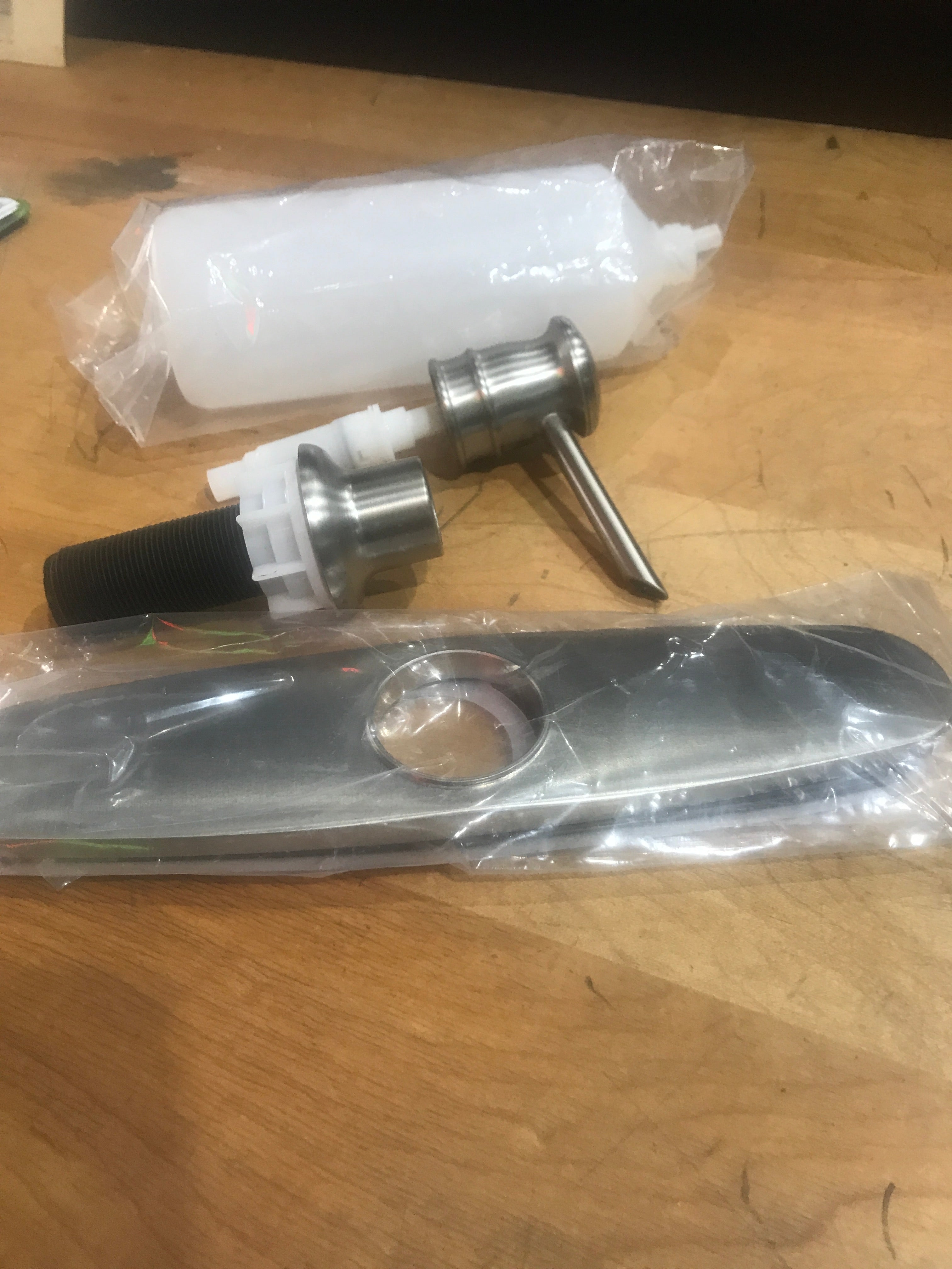Faucet Bibb and Soap Dispenser