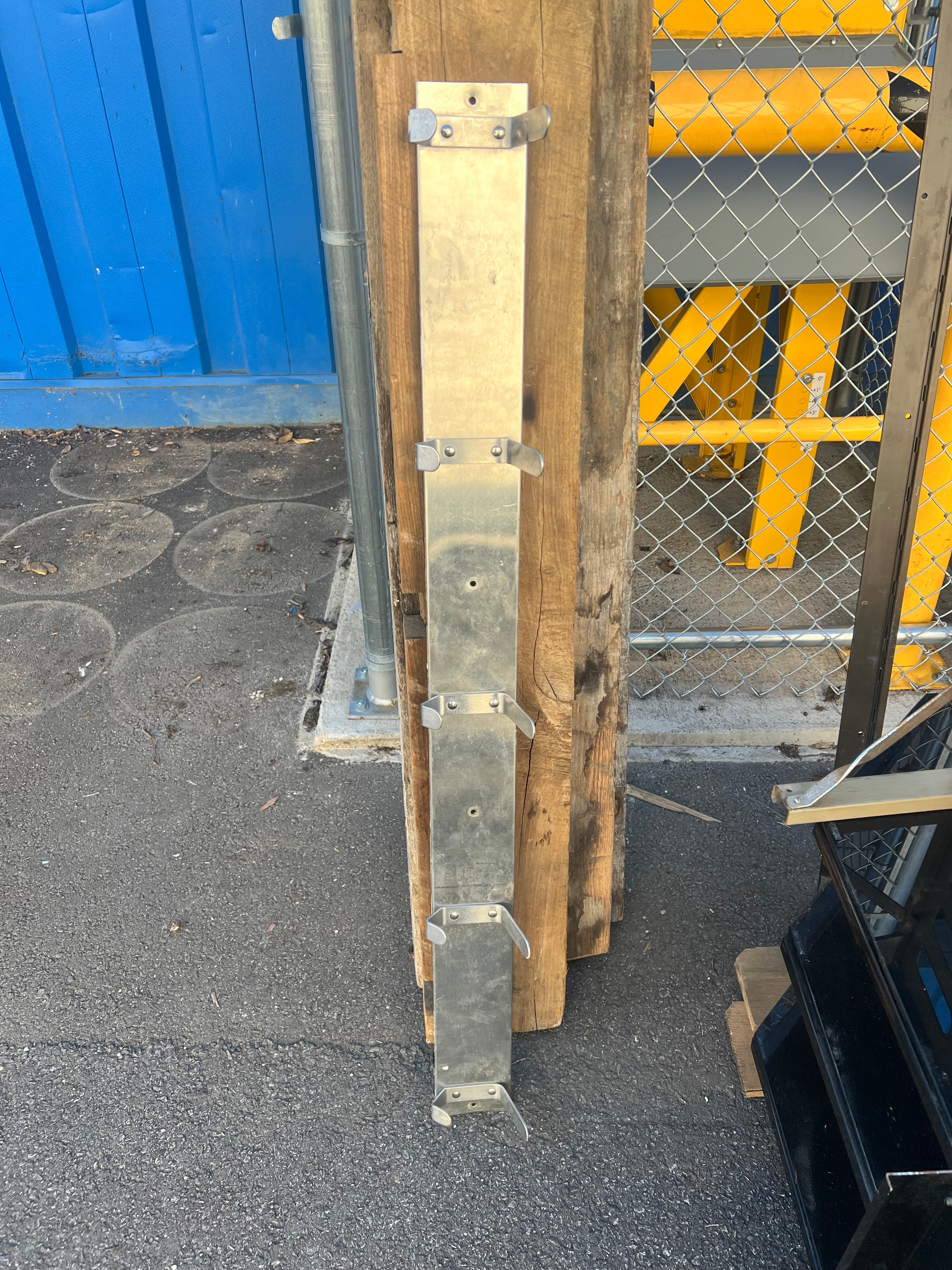 Silver Coat Rack