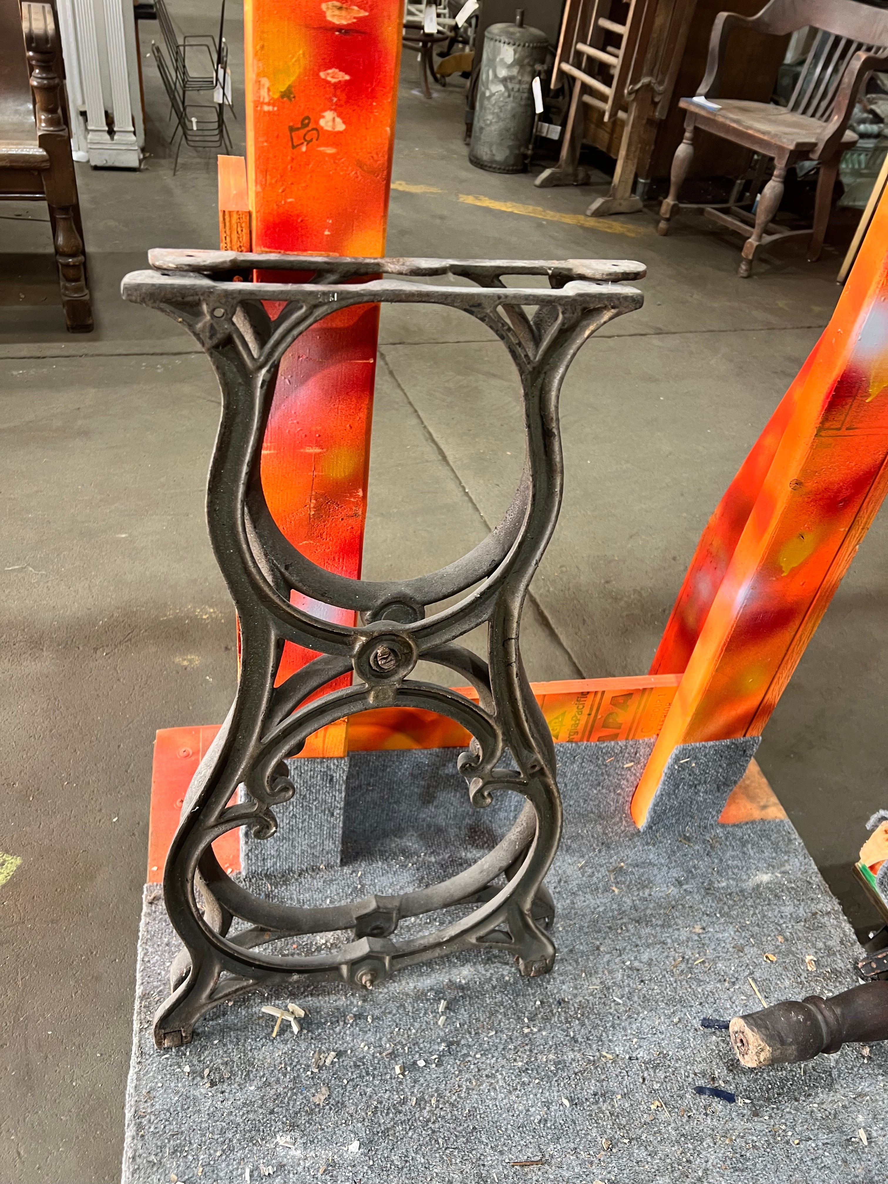 Set of Iron Sink Legs