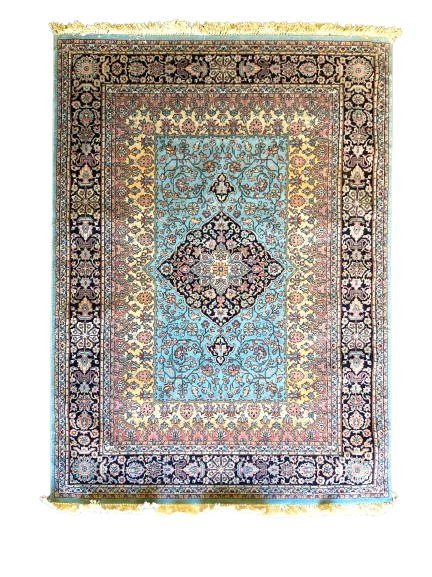 Handmade Persian Isfahan Area Rug