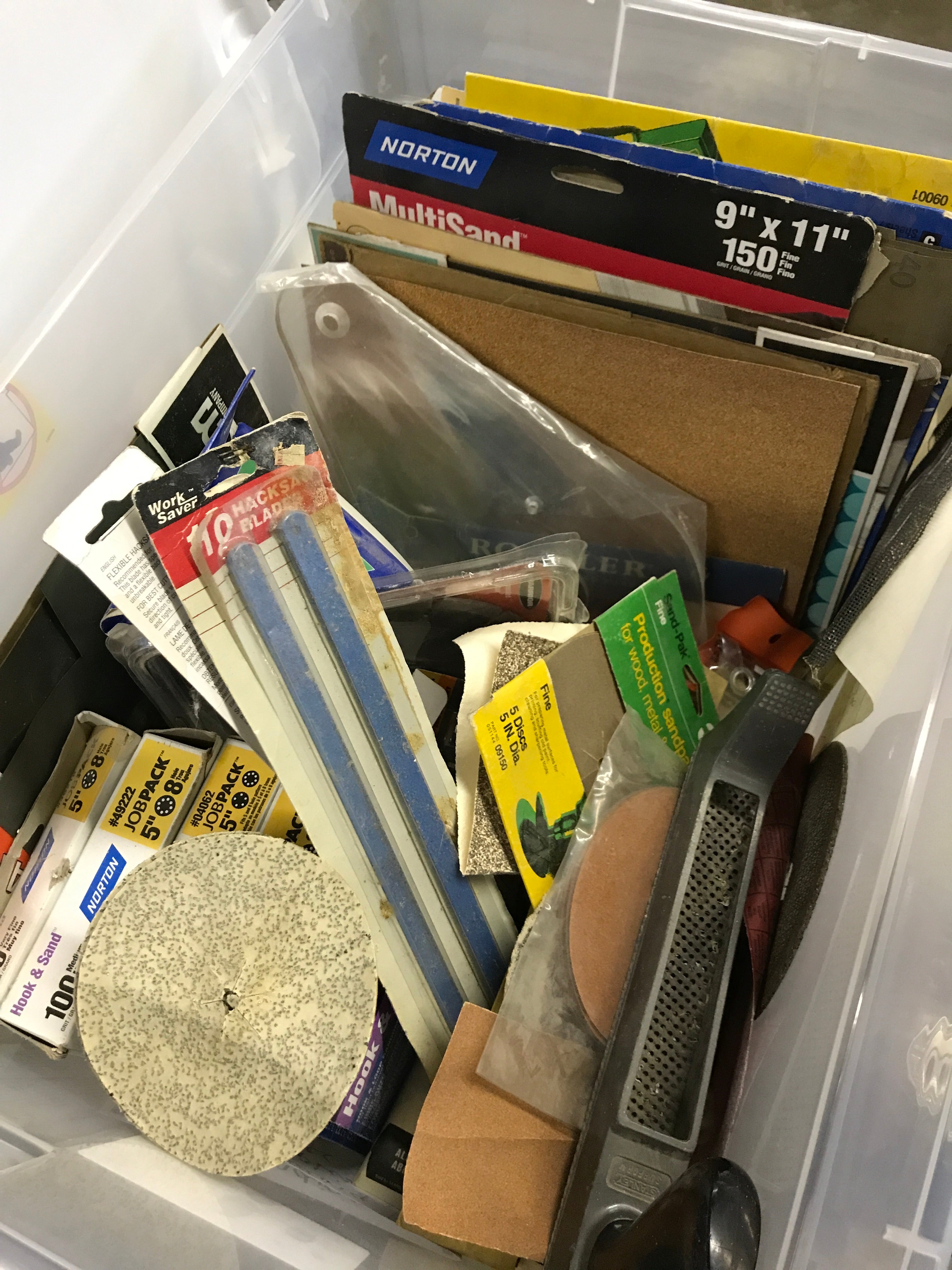 Lot of Sandpaper