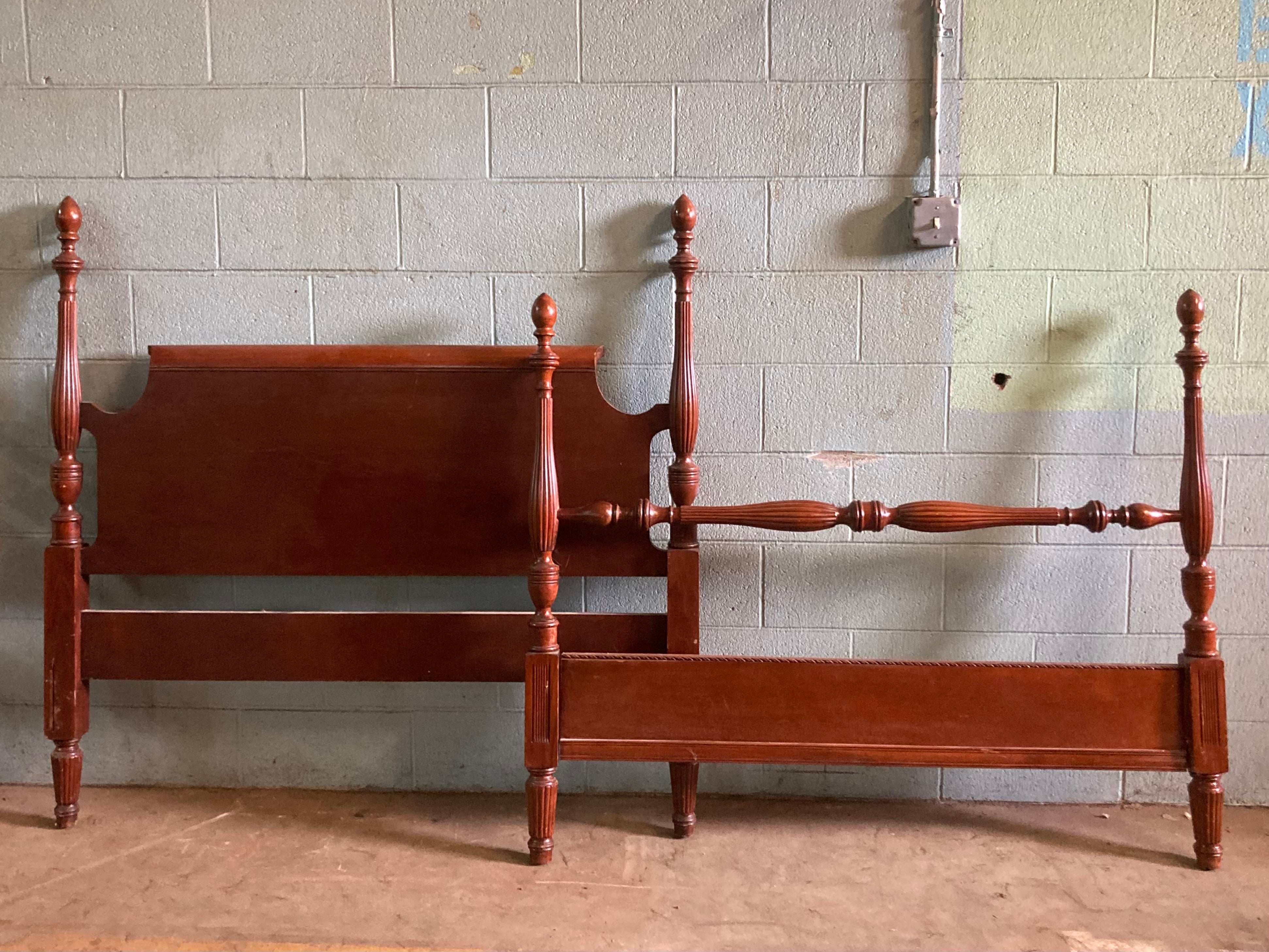 Solid Wood Bed Set- Full