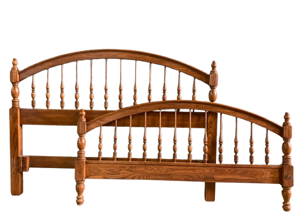 Wooden Bed Set - Queen / Full