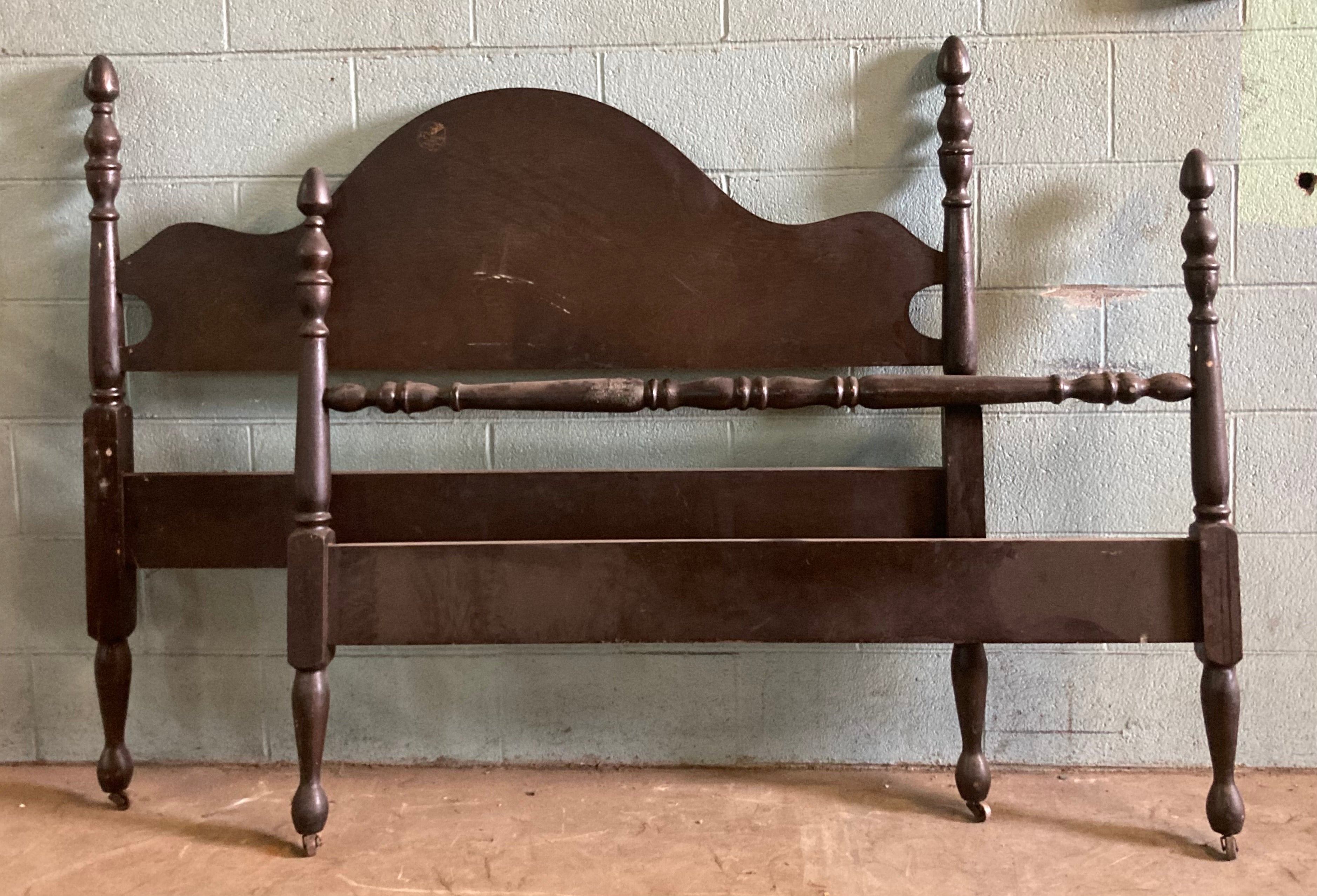 Solid Wood Bed Set- Full