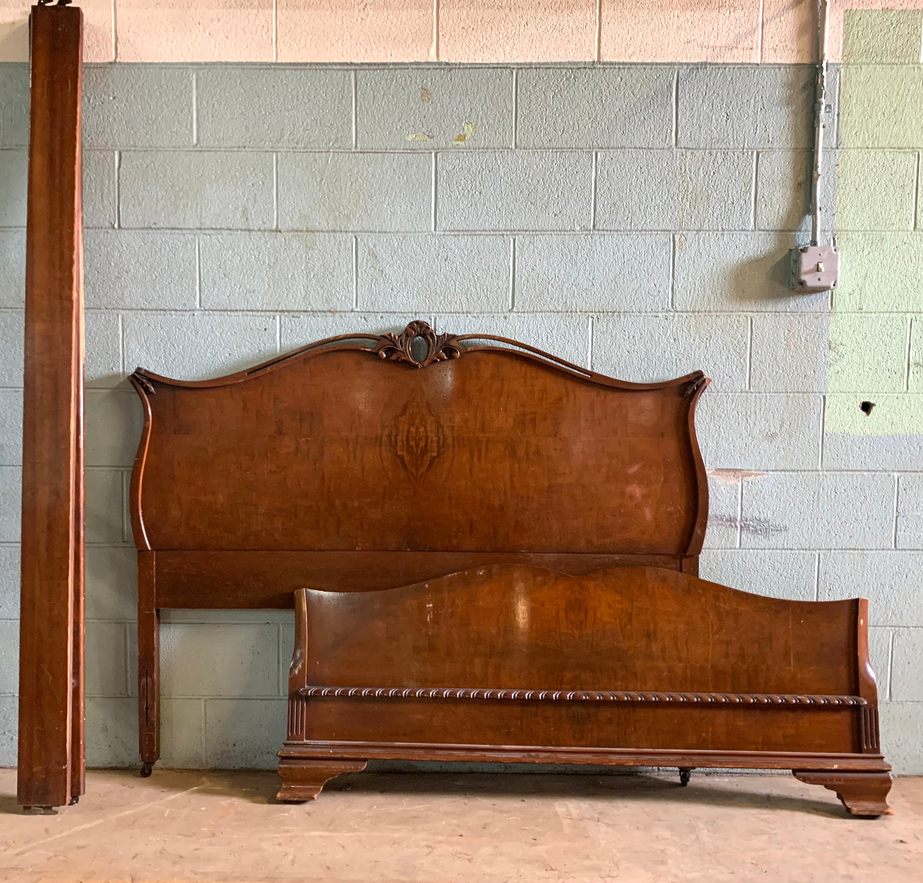 Wooden Bed Set- Full