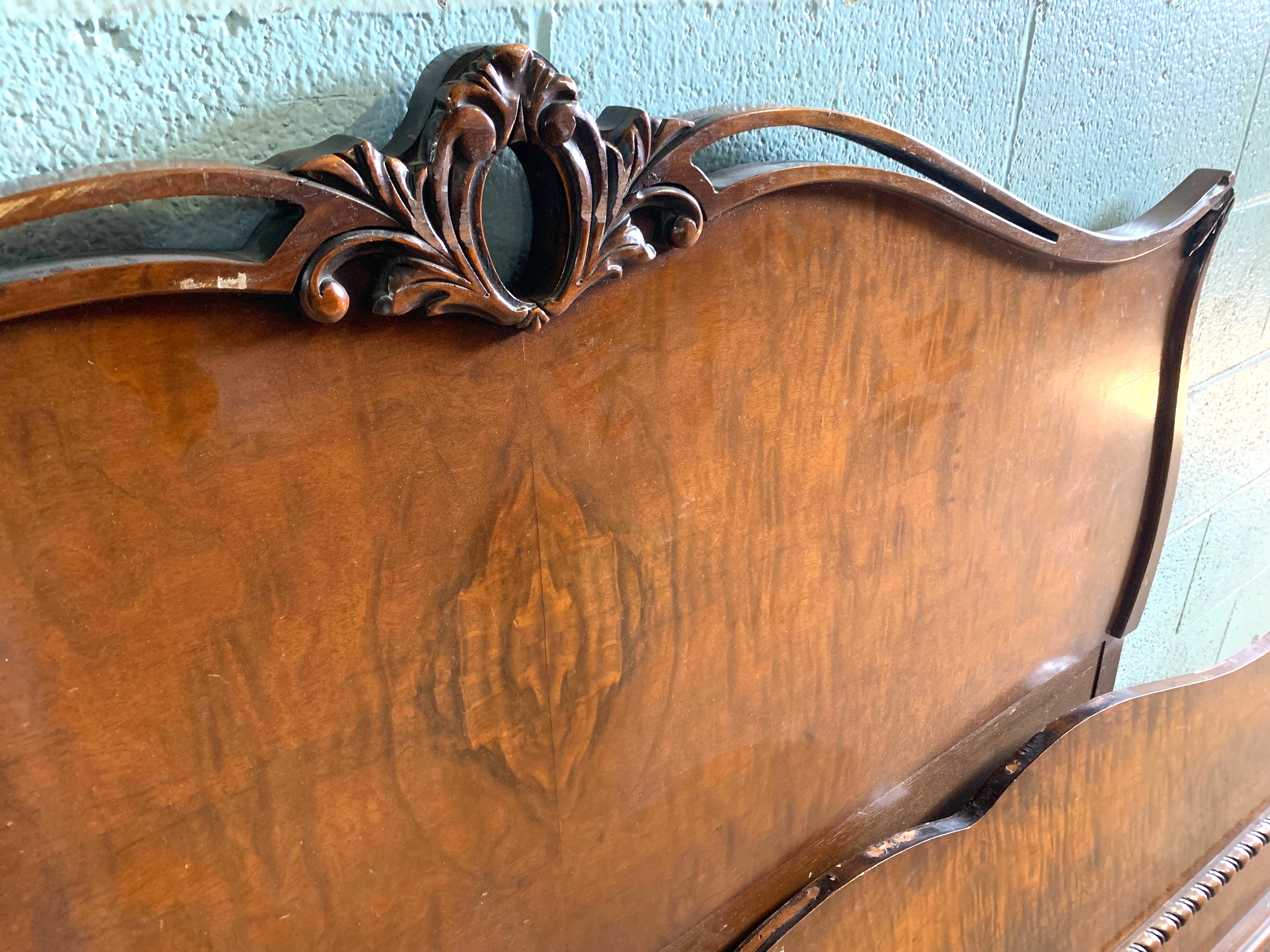 Wooden Bed Set- Full