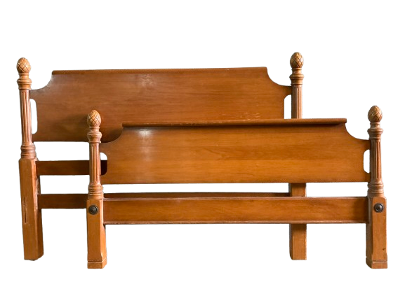 Solid Wood Bed Set- Full