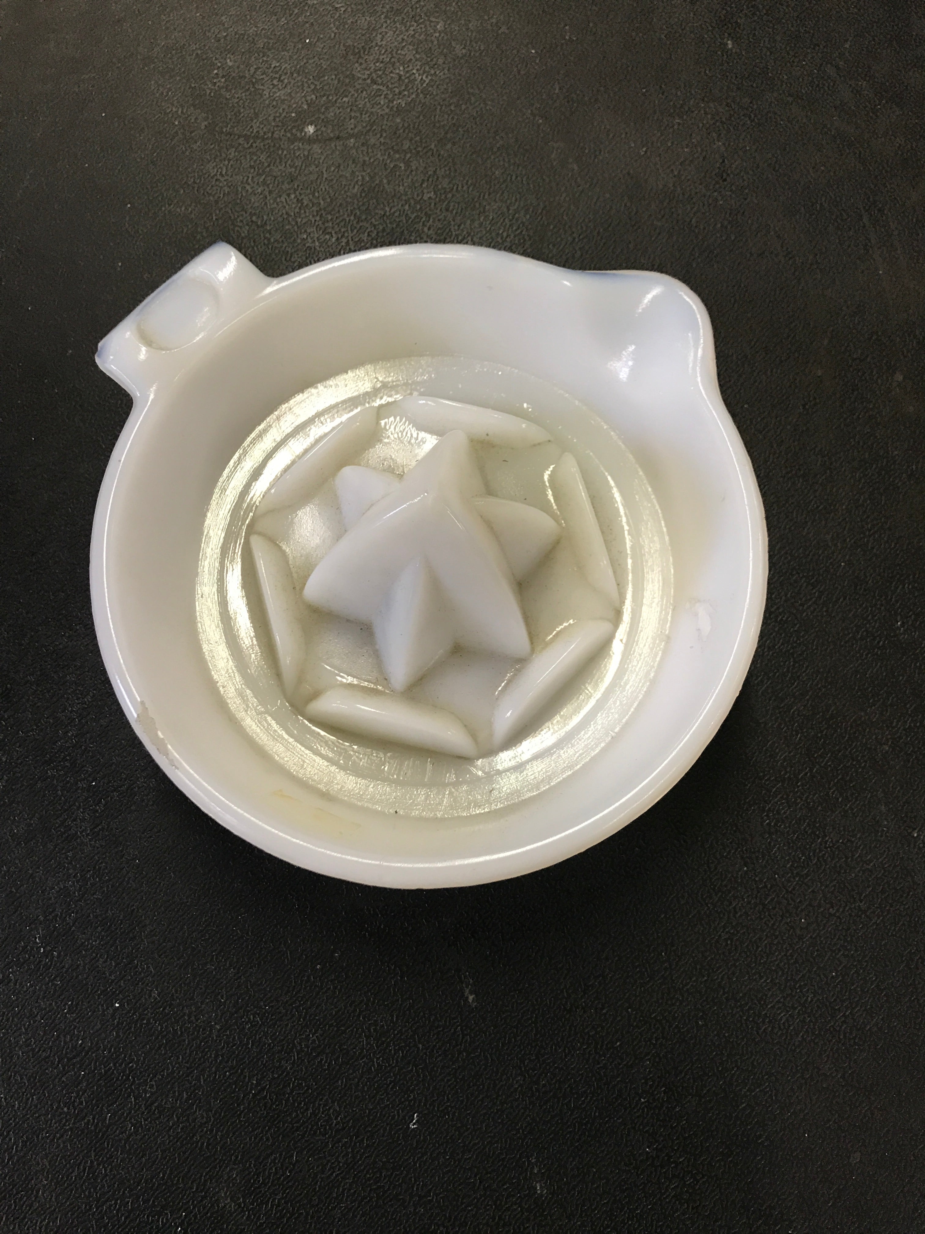 Milk Glass Juicer