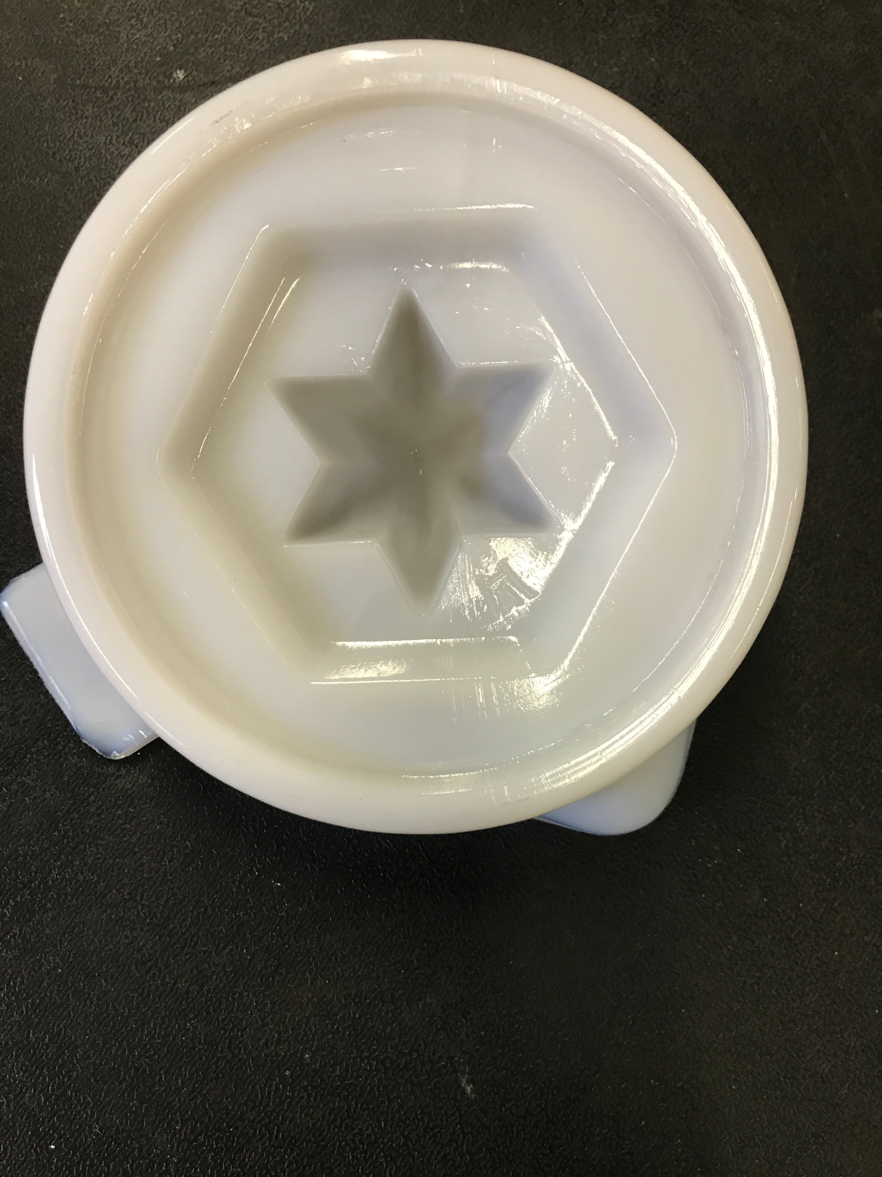 Milk Glass Juicer