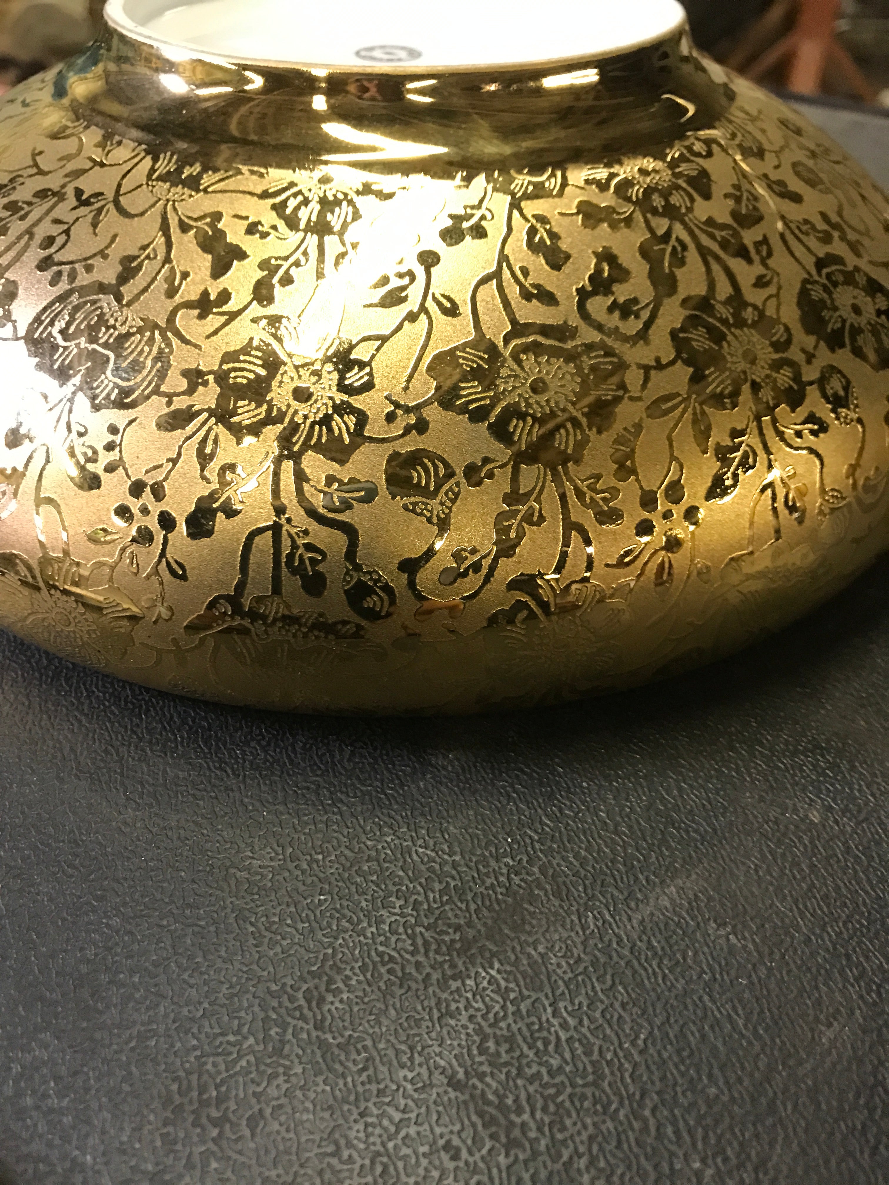 Gold Stouffer China Bowl