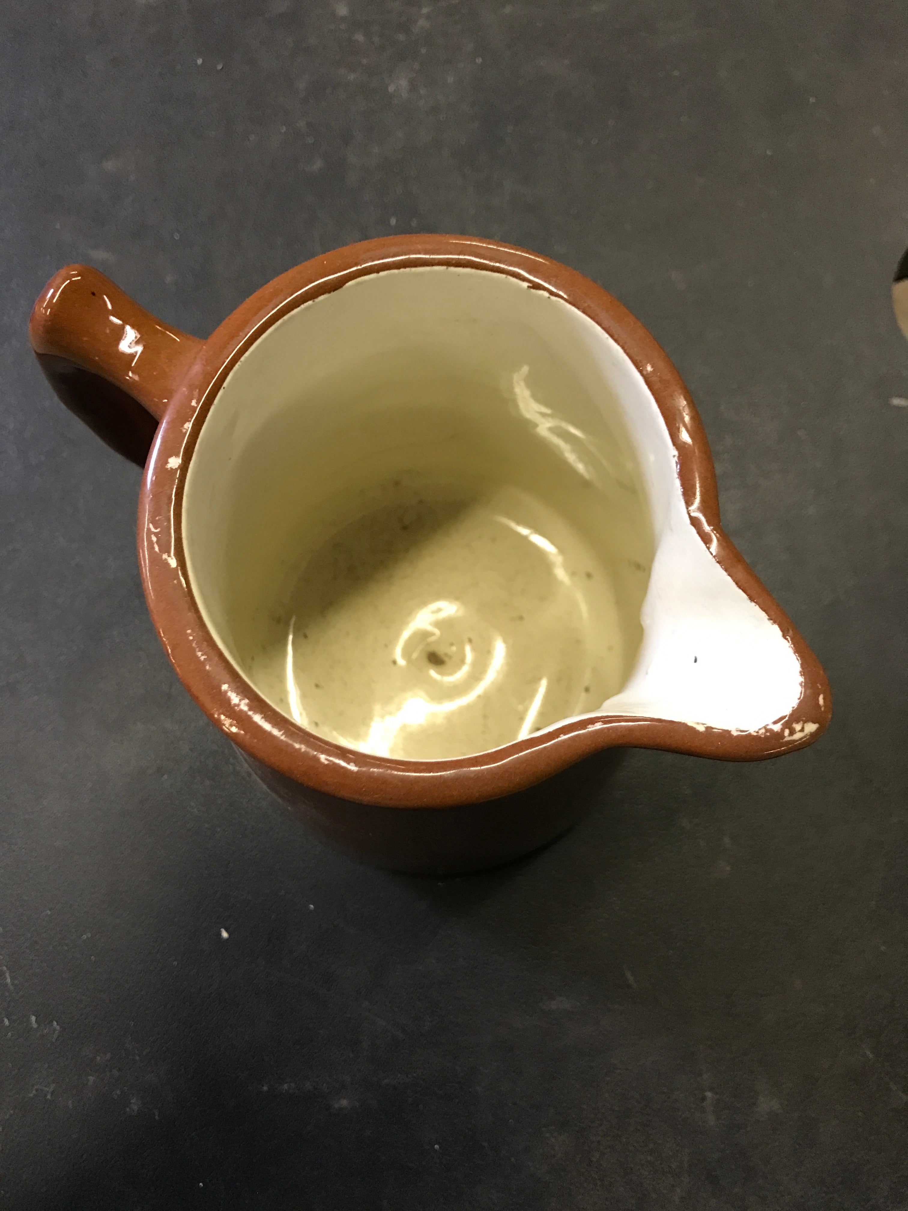 Vintage Brown Weller Pitcher