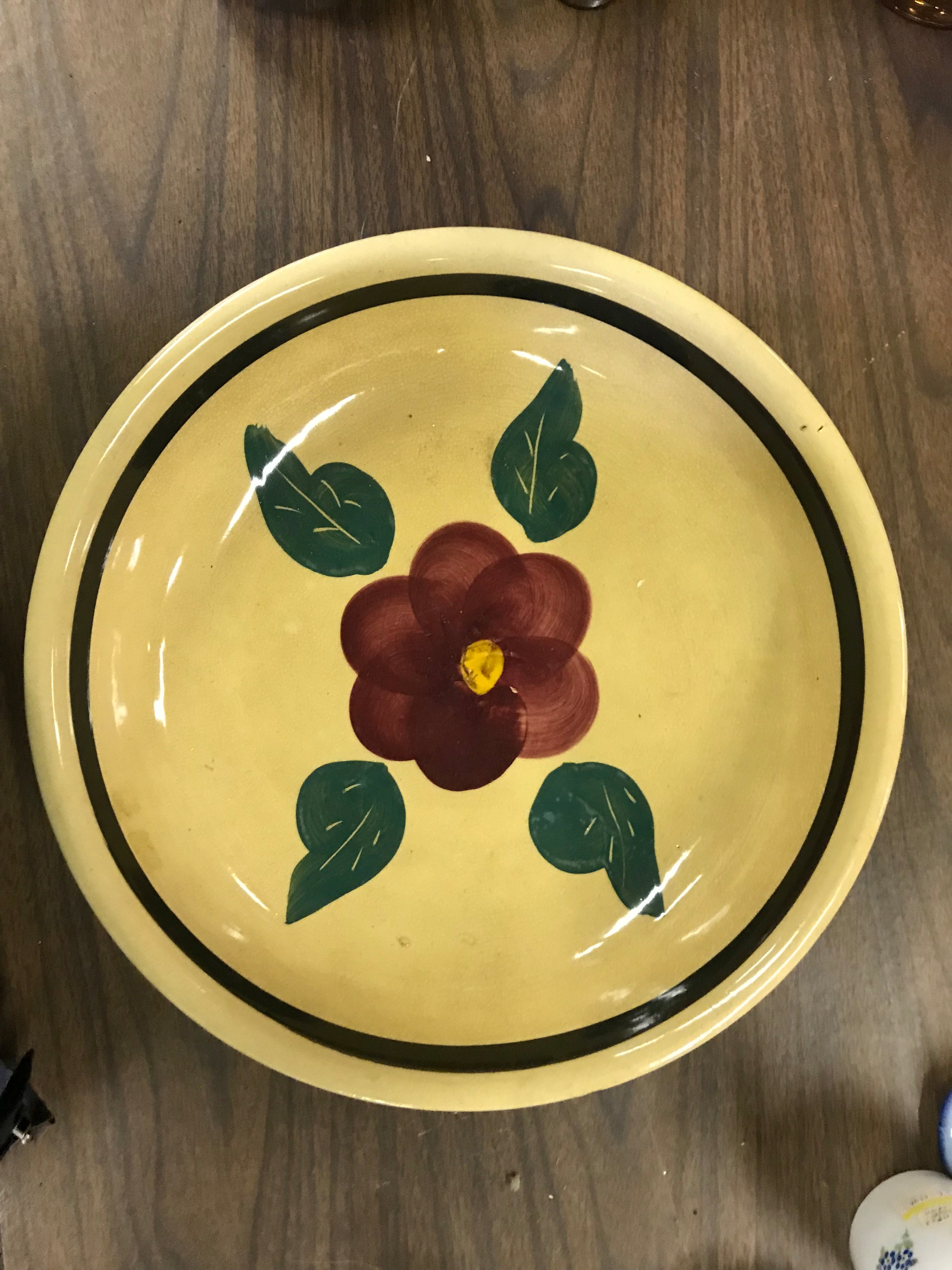 Watt Pottery Oven Ware Large Spaghetti Bowl
