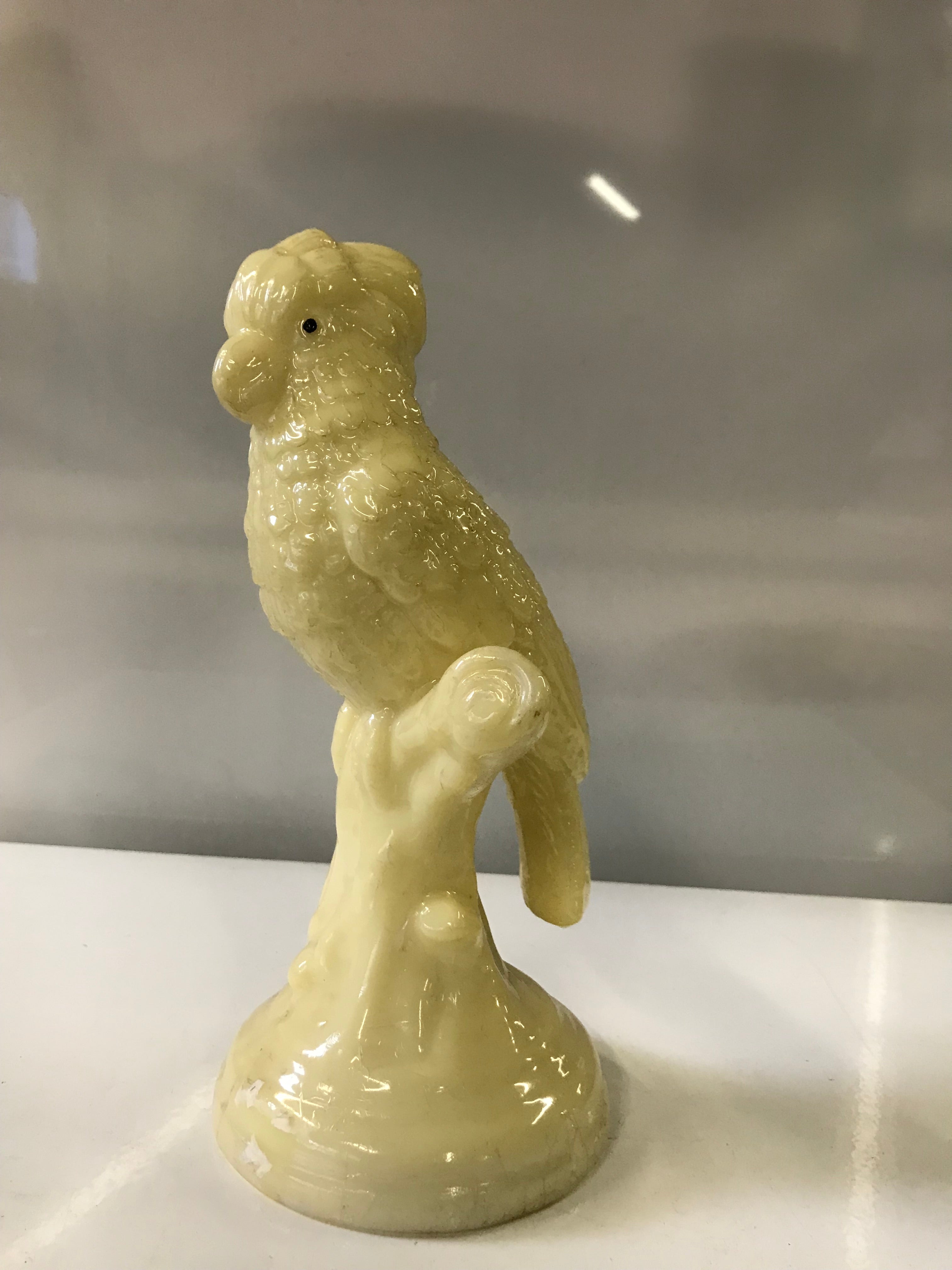 Yellowish Cockatoo Figurine
