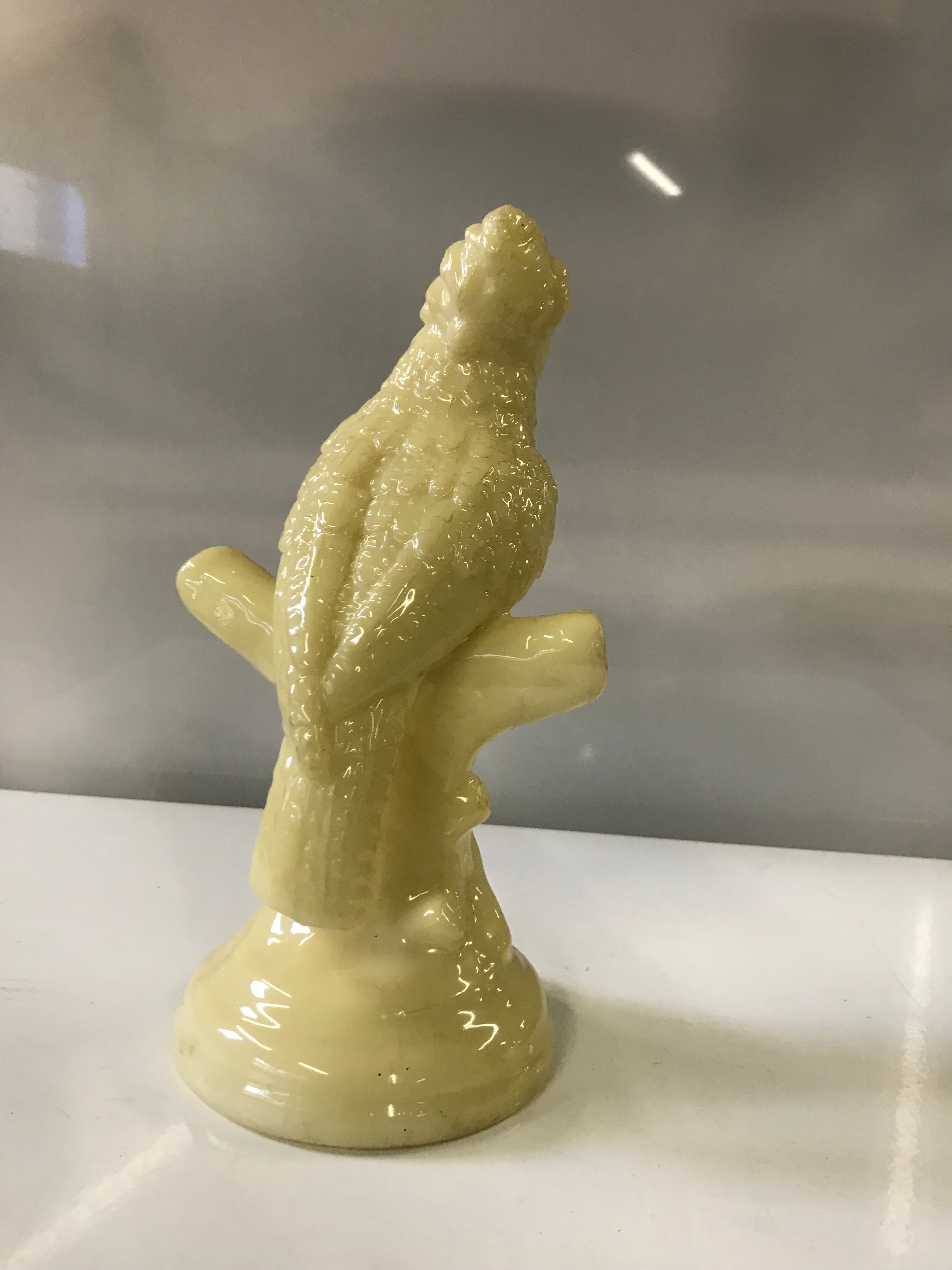Yellowish Cockatoo Figurine
