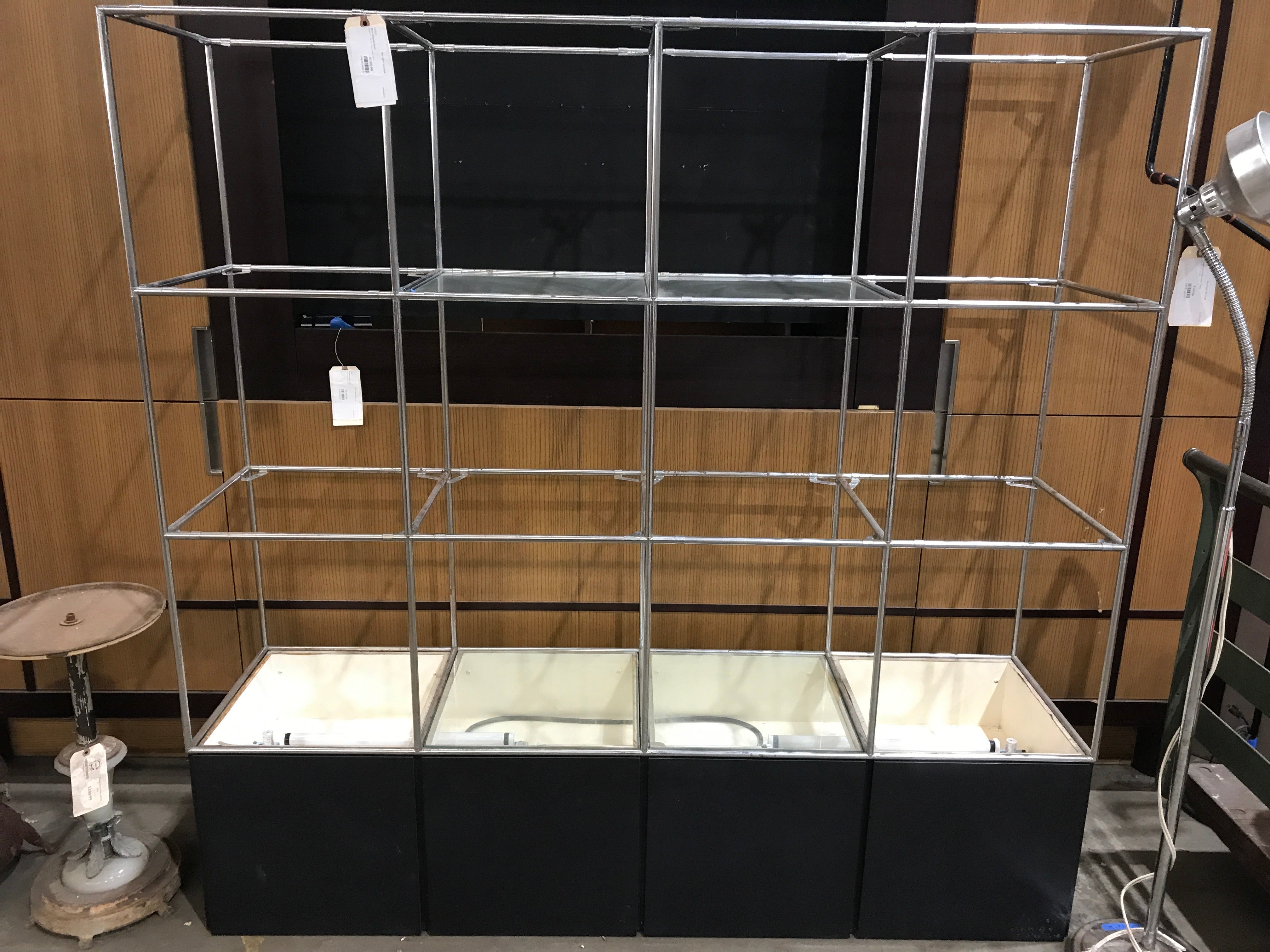 Metal Chrome Shelf