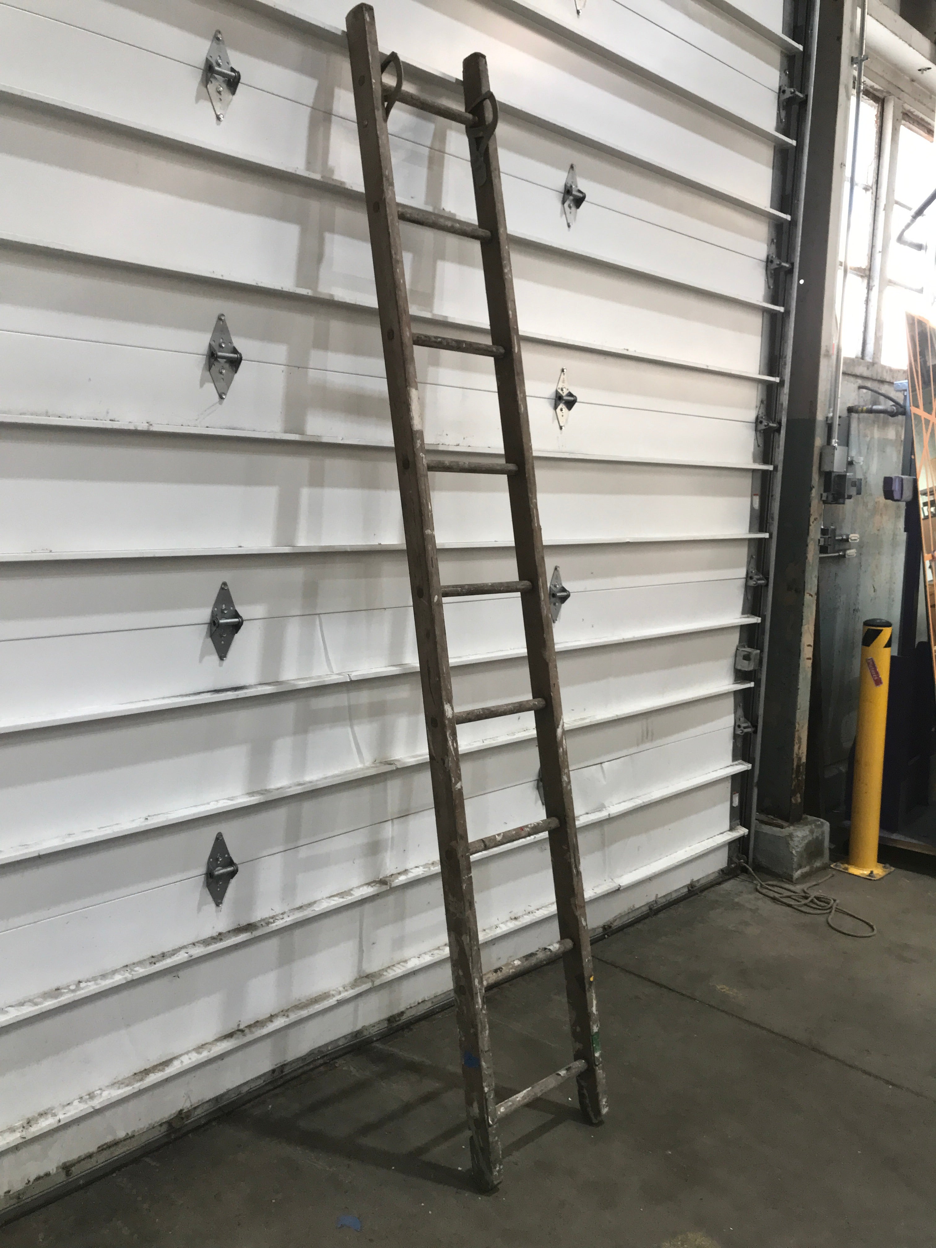 Vintage Wooden Display Ladder 9’