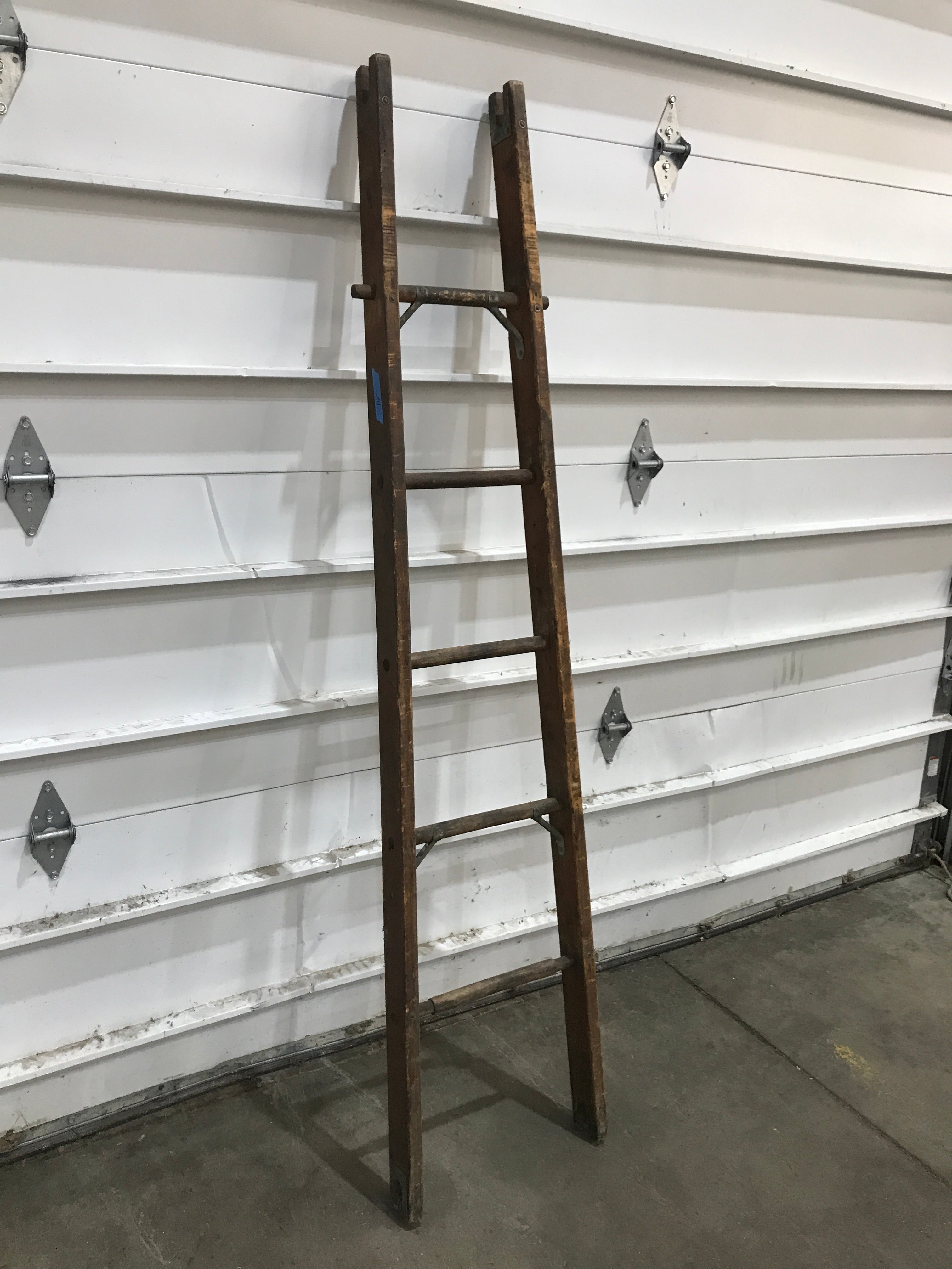 Vintage Wooden Display Fruit Ladder 6’1”