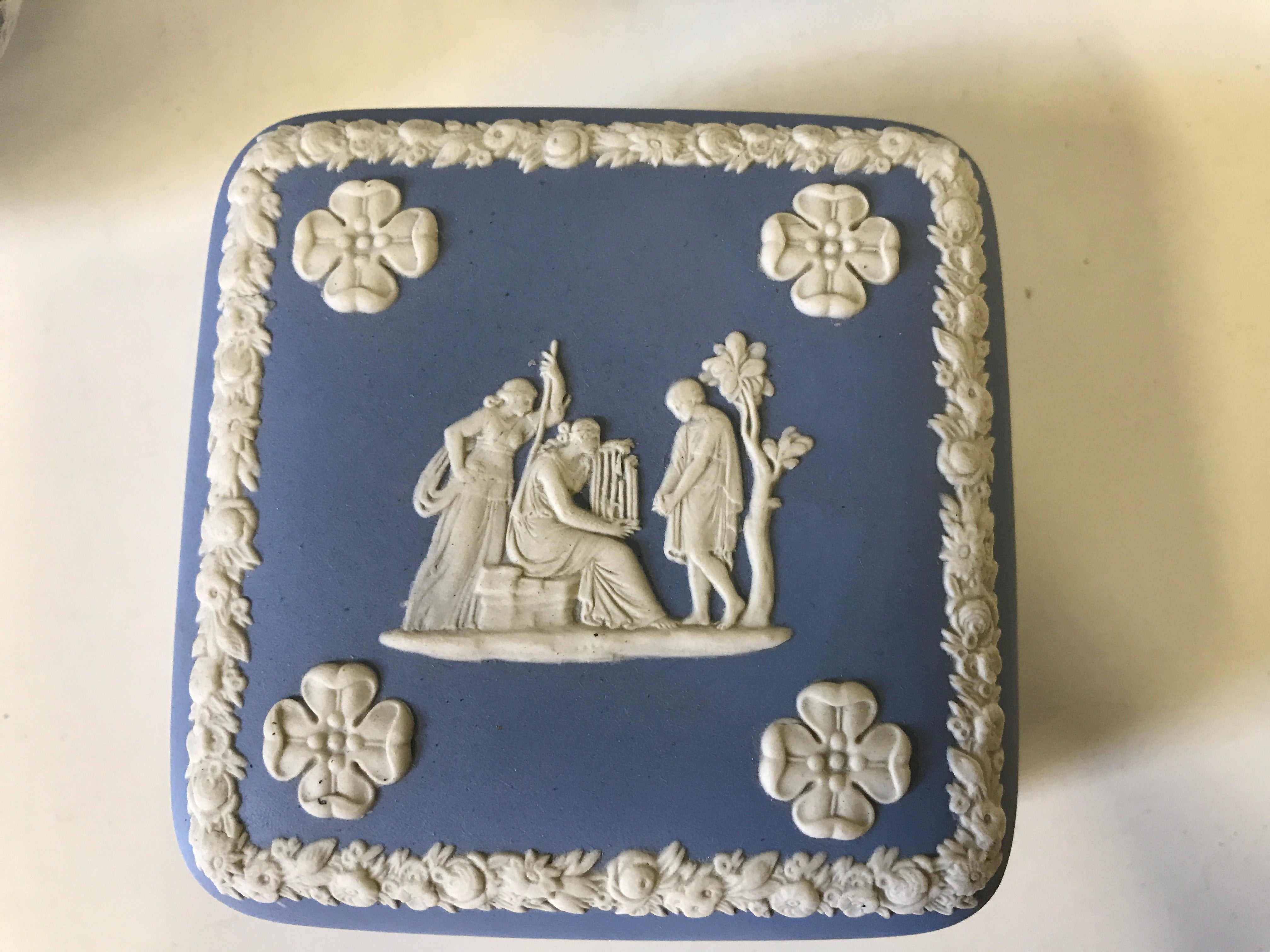 Set of 3 Wedgwood Grecian Serving or Table Set