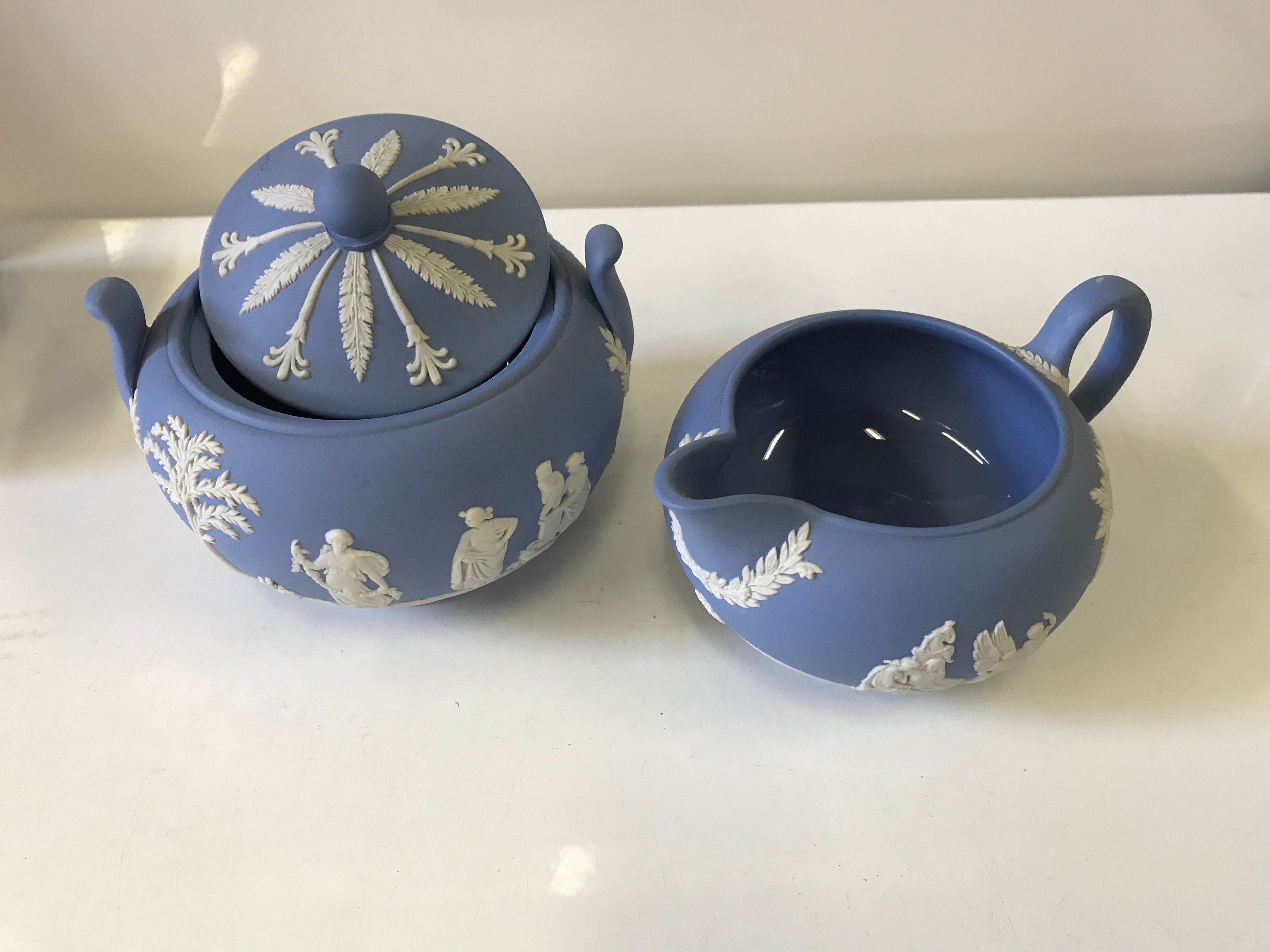 Set of 3 Wedgwood Grecian Serving or Table Set