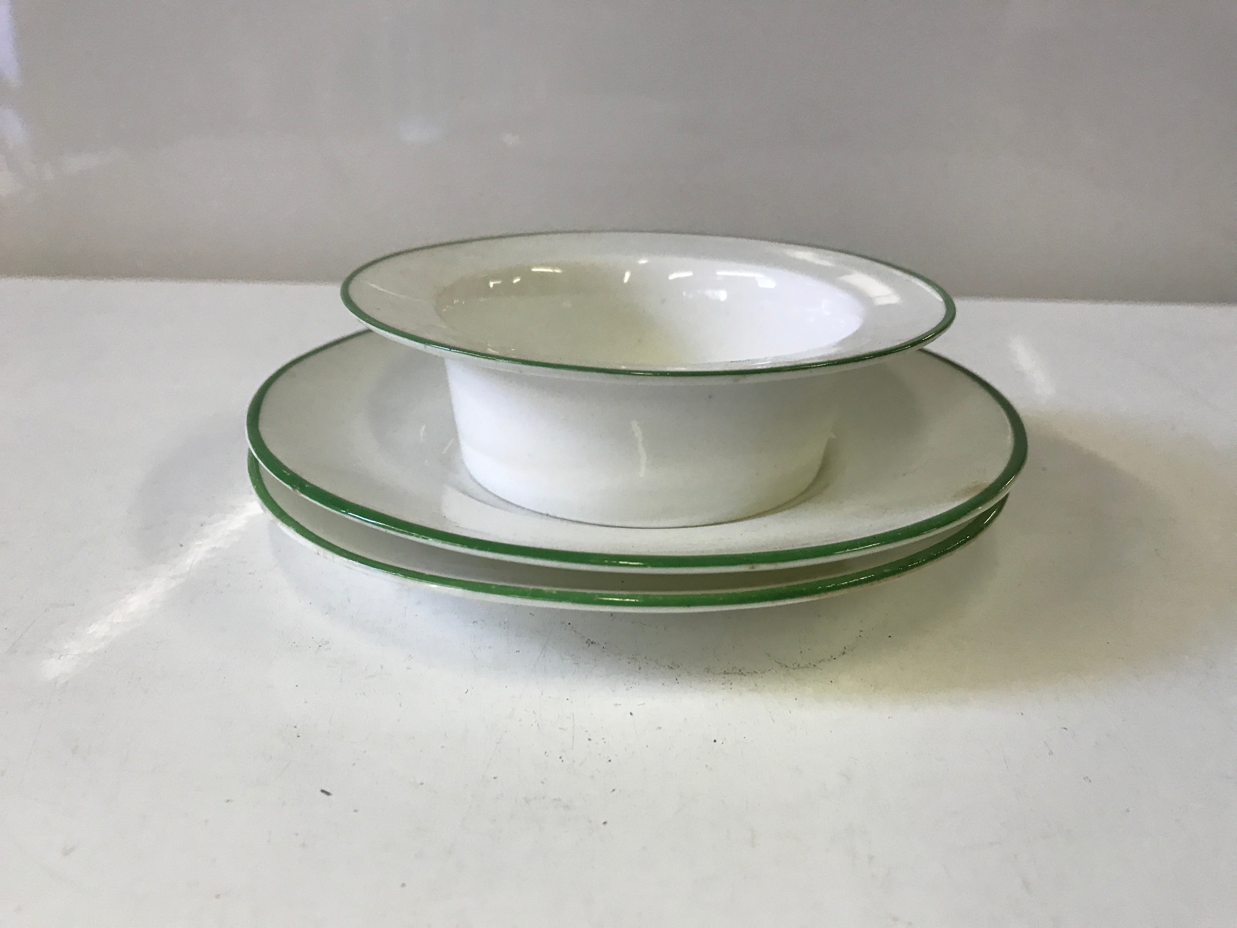 Foley Art China Set of 2 Plates and 1 bowl