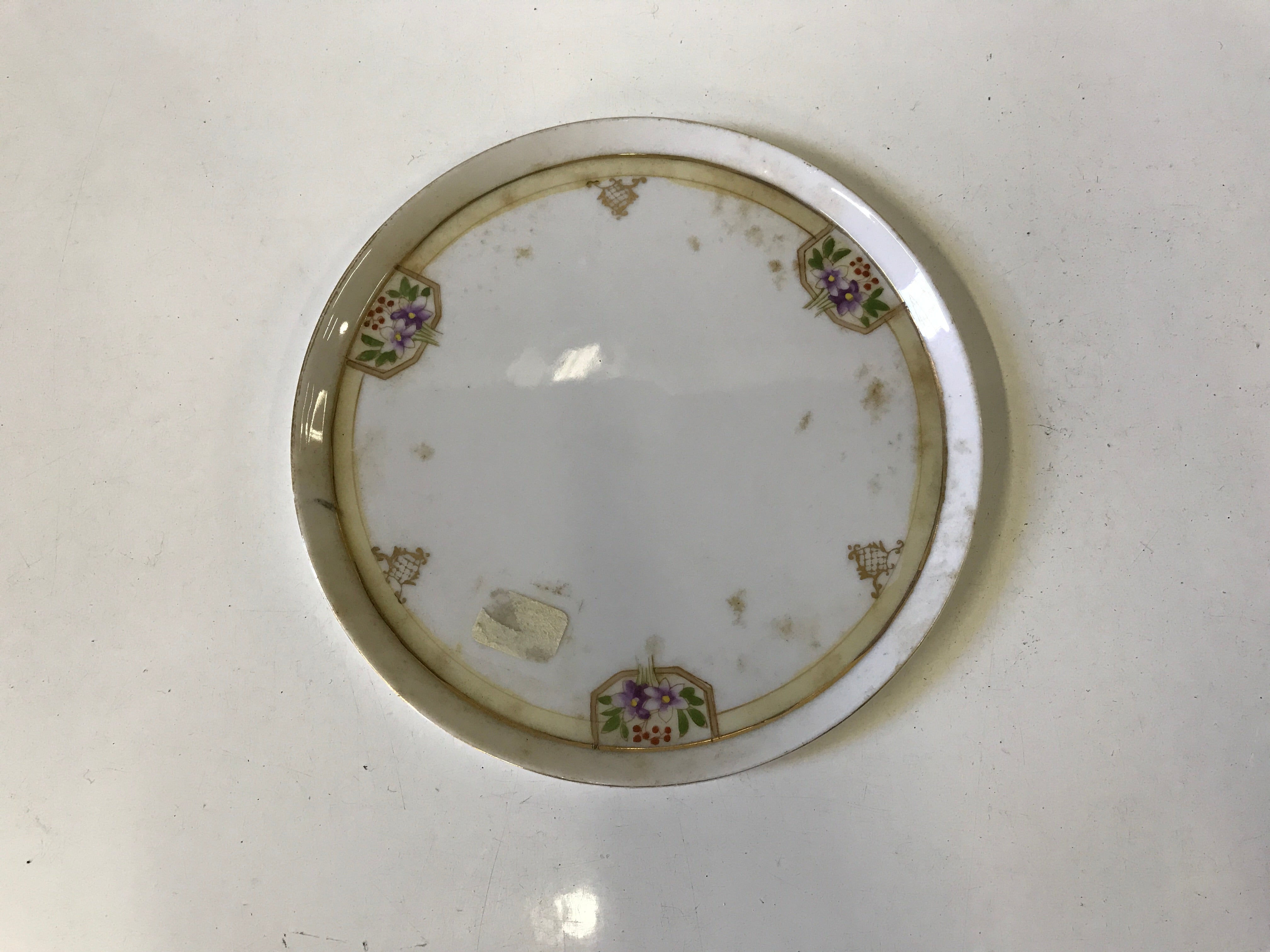 Nippon Hand-painted plate