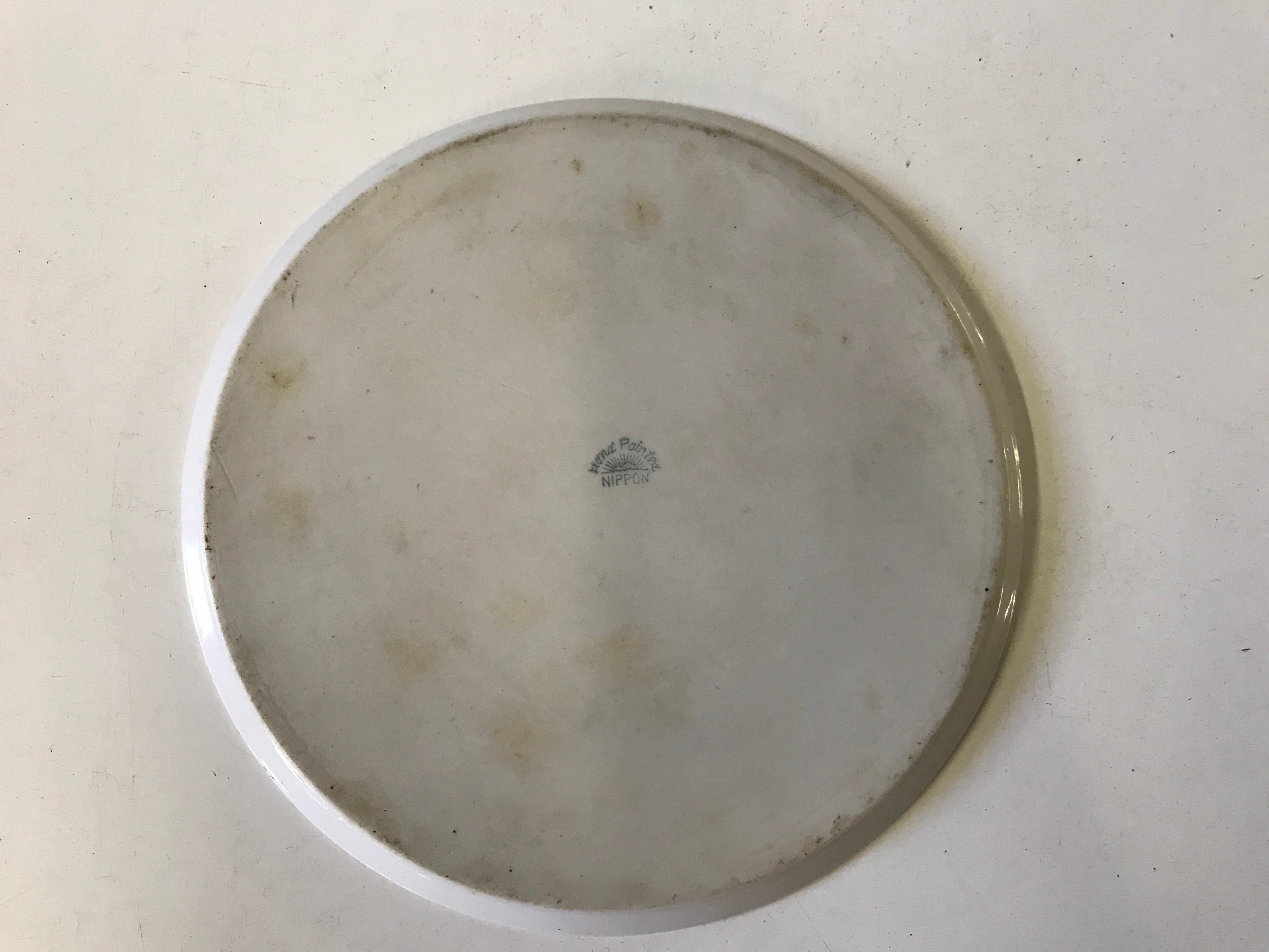 Nippon Hand-painted plate