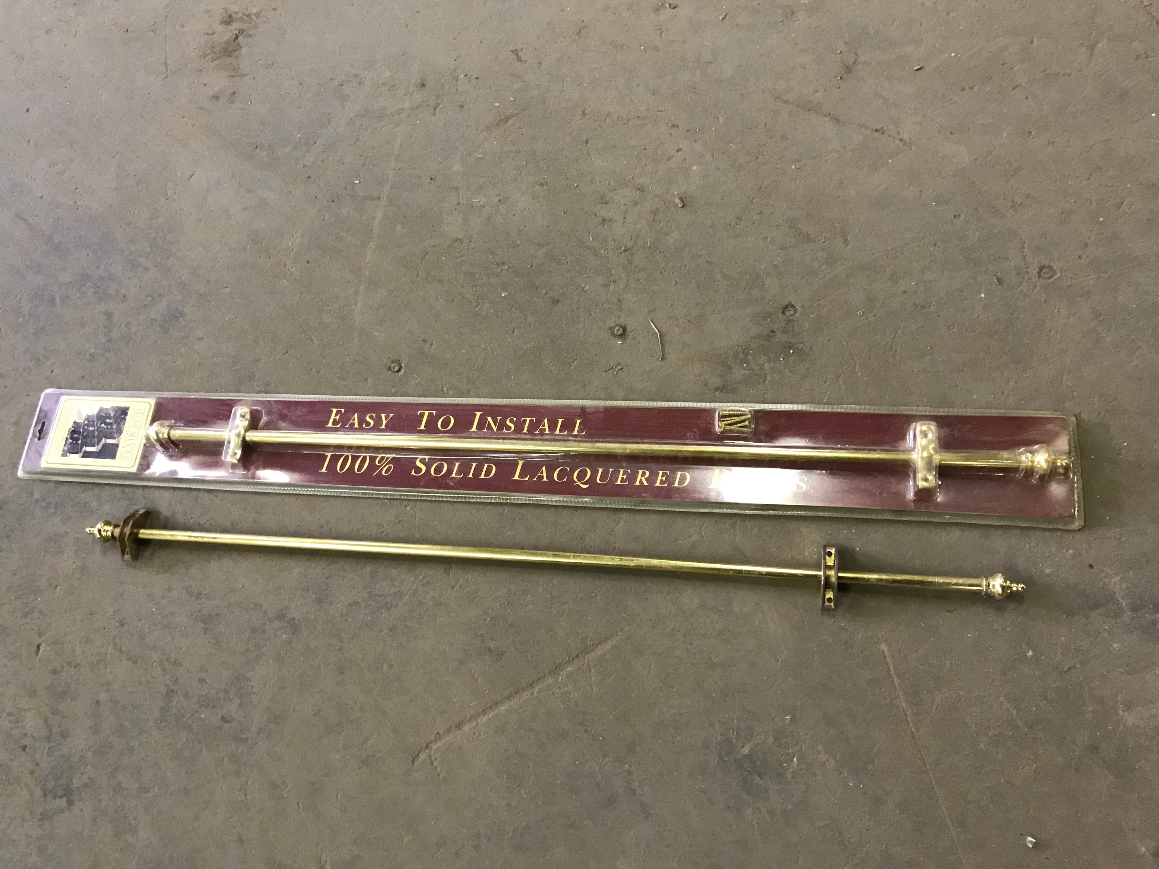 Lot of Brass Stair Rods 12 count