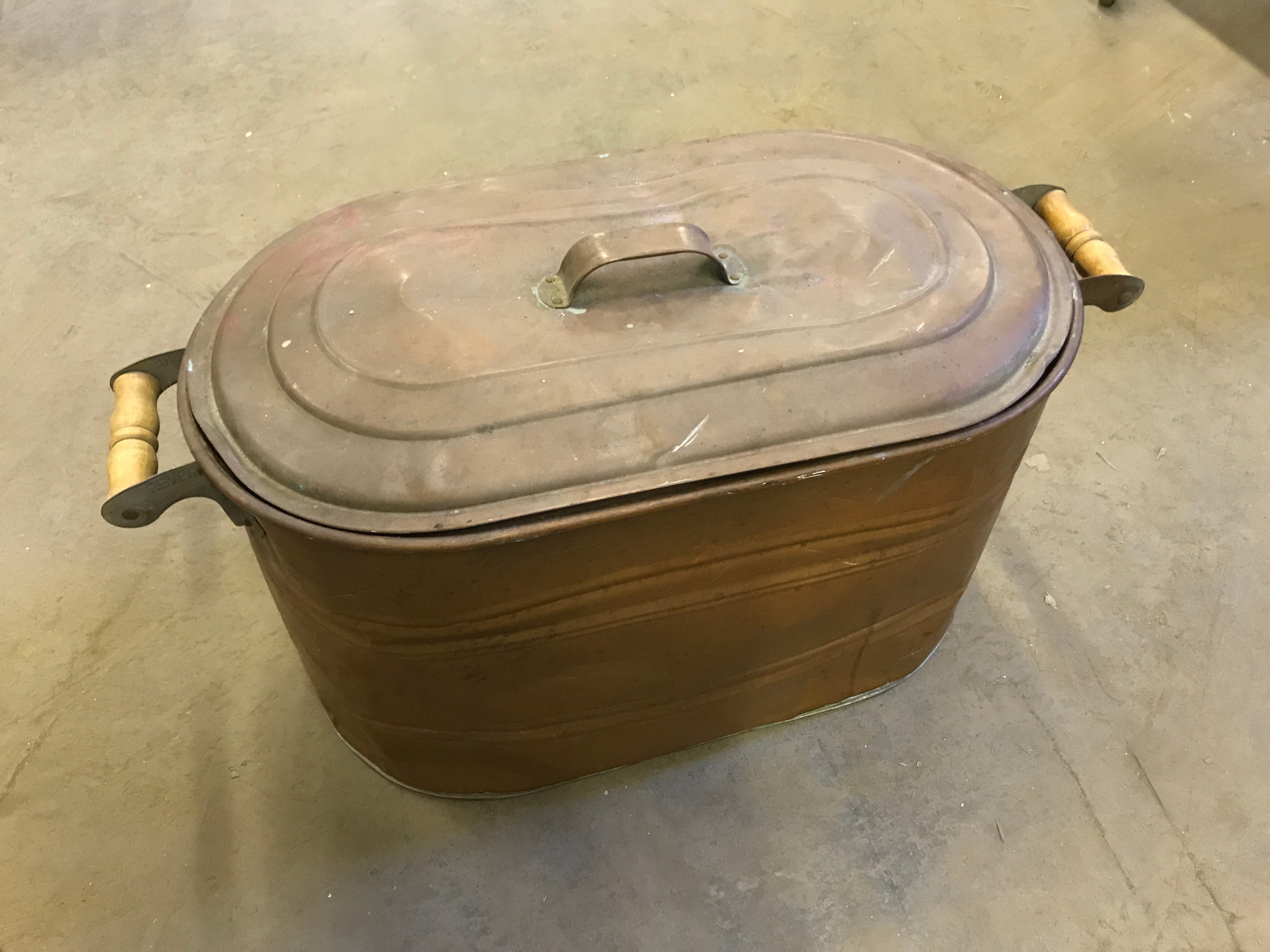 Copper Boiler Pot/Wash Tub