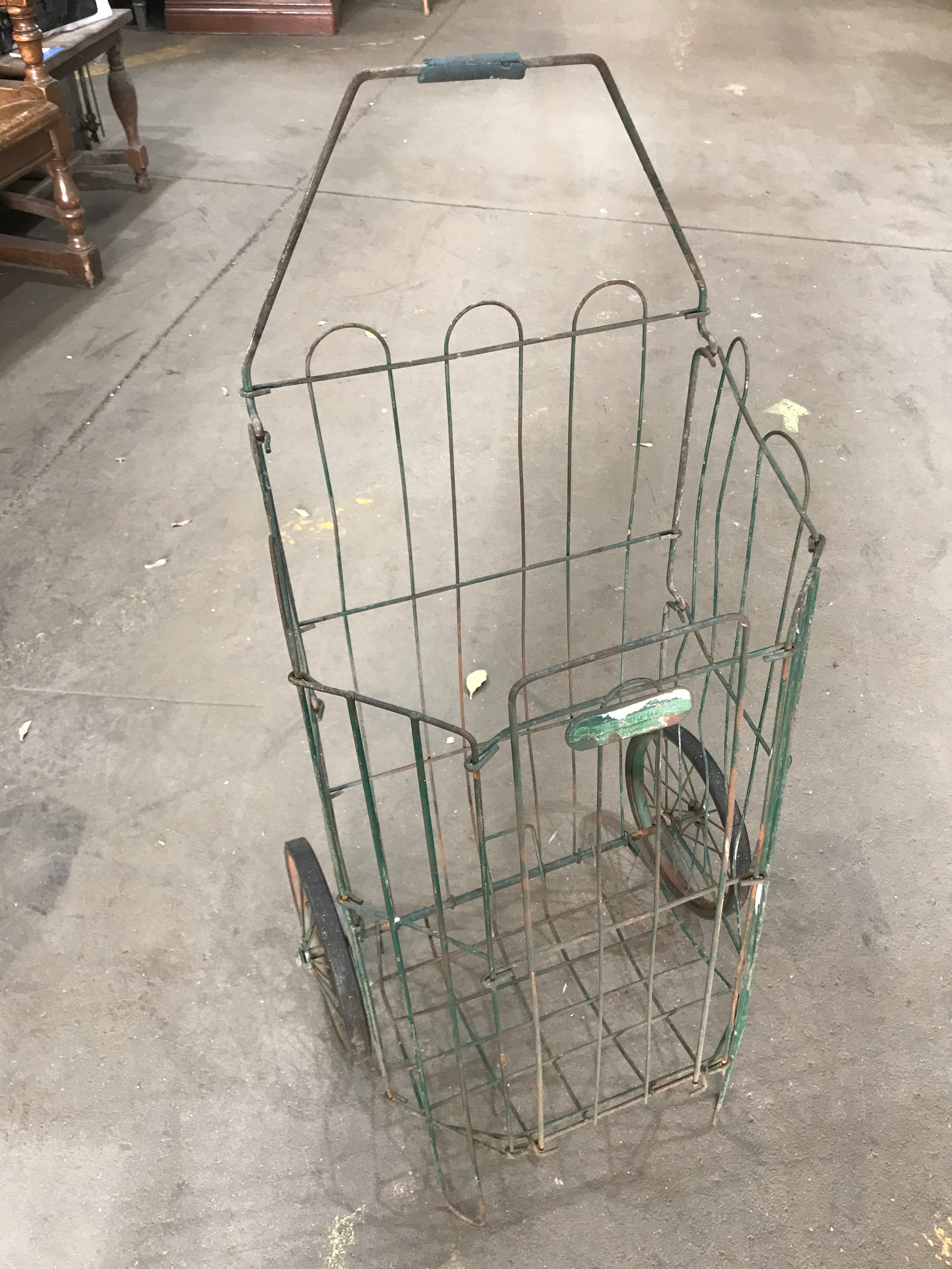 Market Foldable Basket On Wheels
