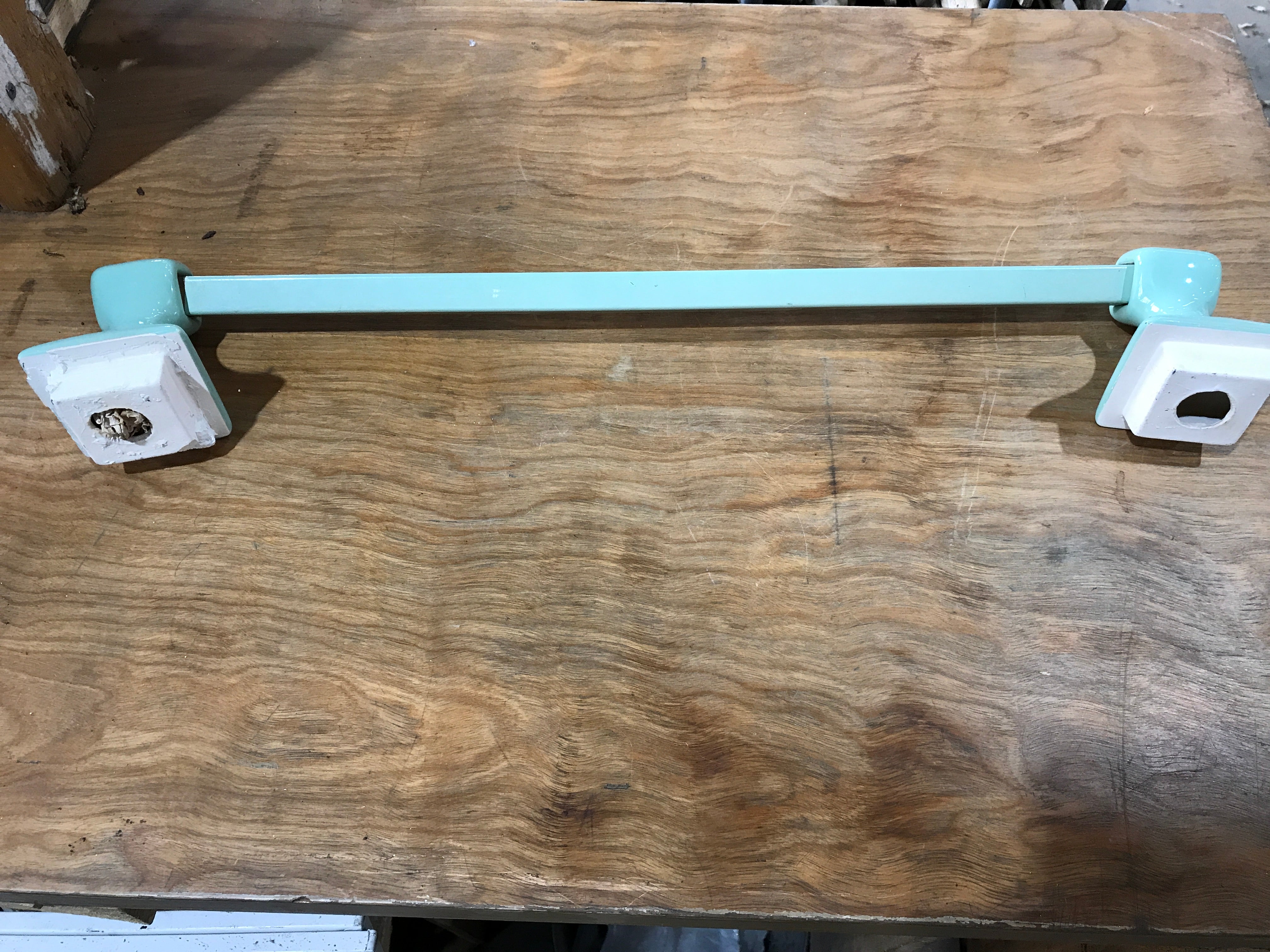 Vintage Ceramic Towel Bar