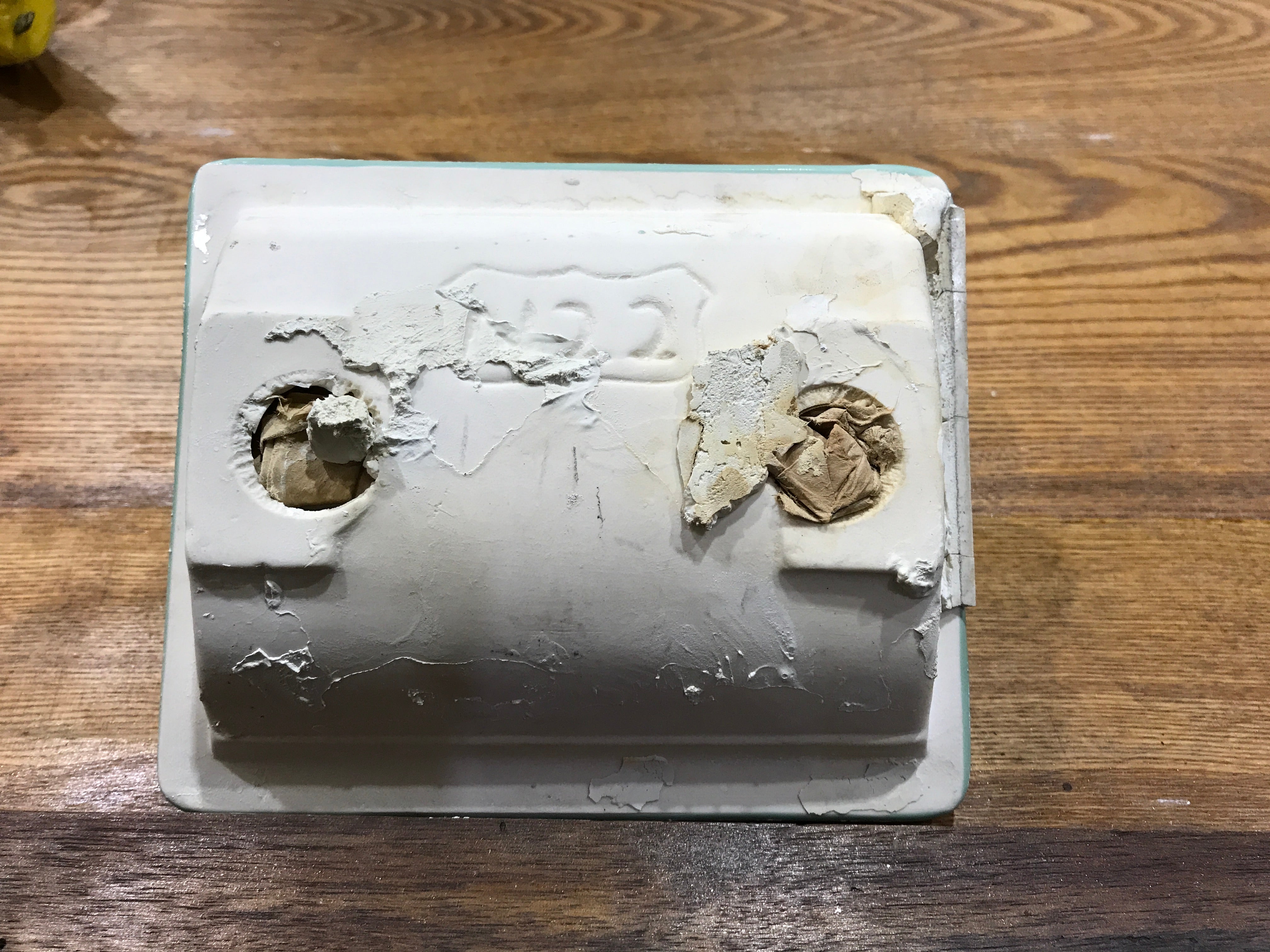 Vintage Ceramic Toilet Paper Holder