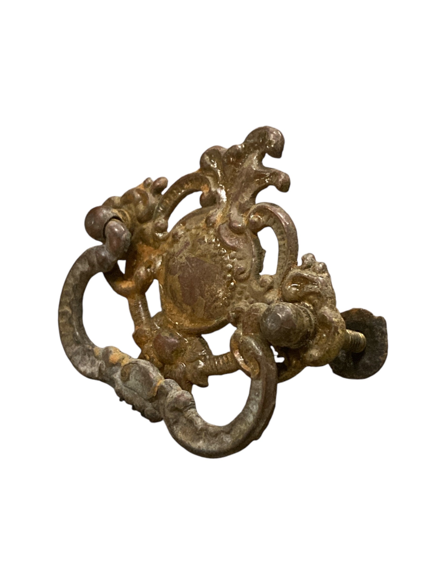Brass French Provincial Drawer Pull