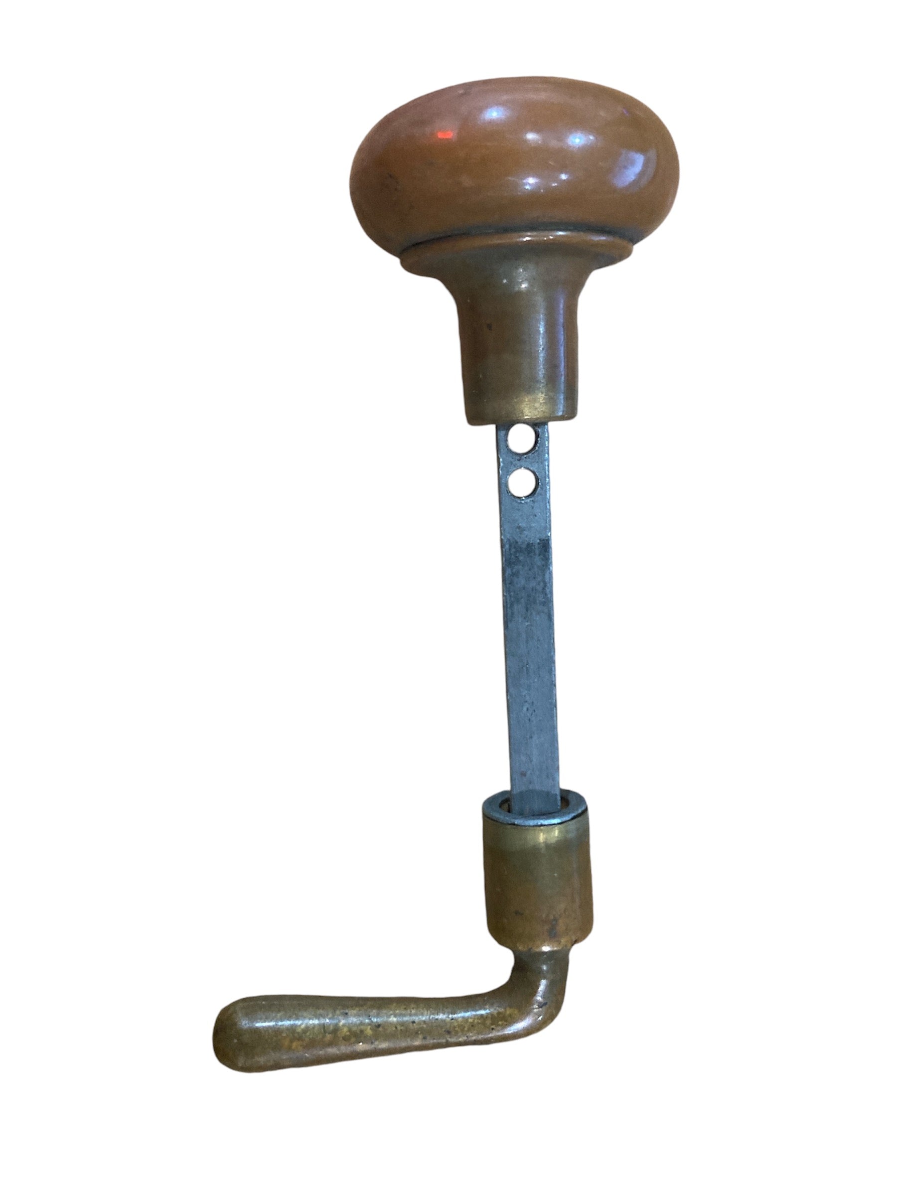 Gordon Vintage Brass Doorknob Set