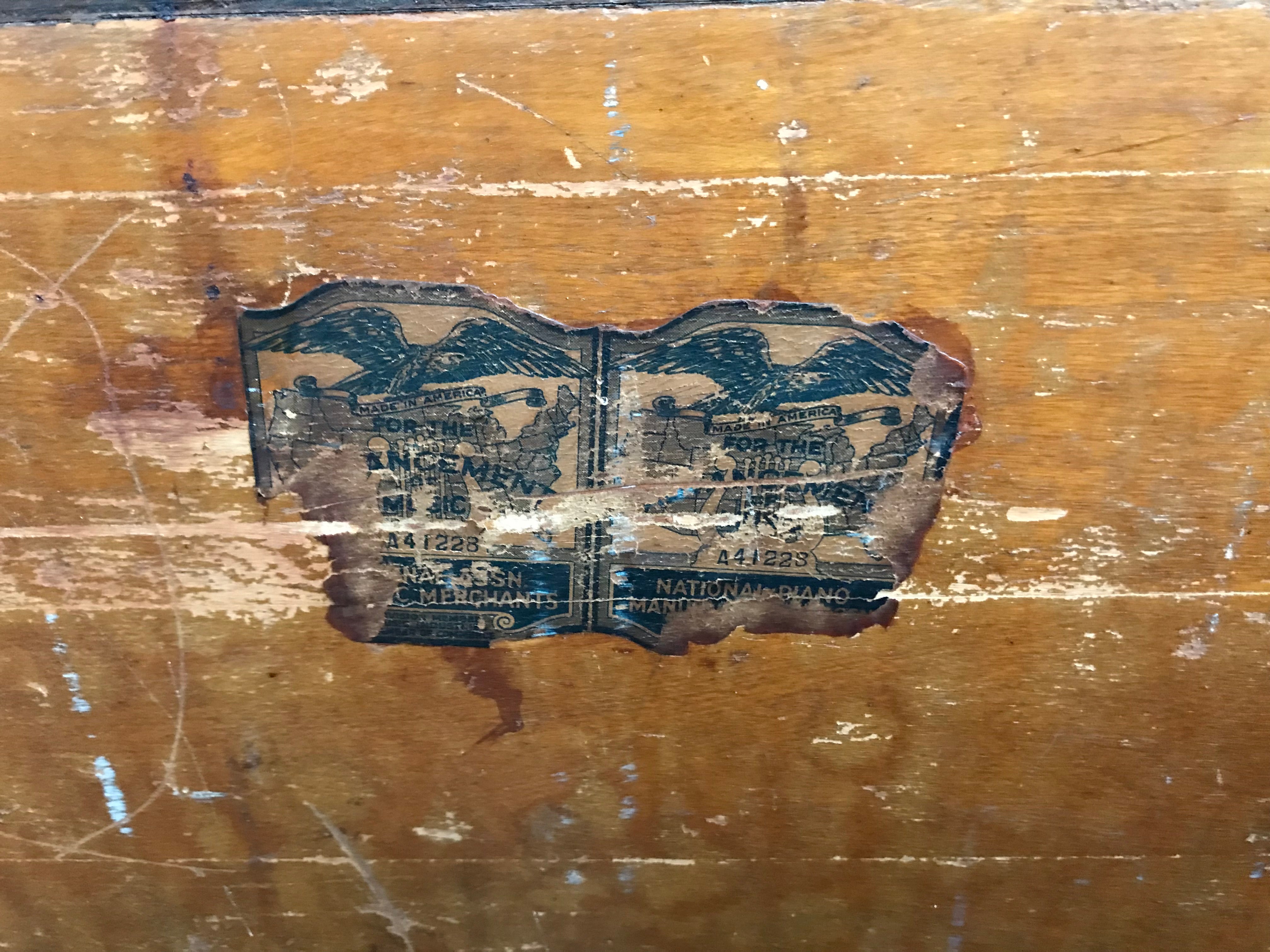 National Upright Piano