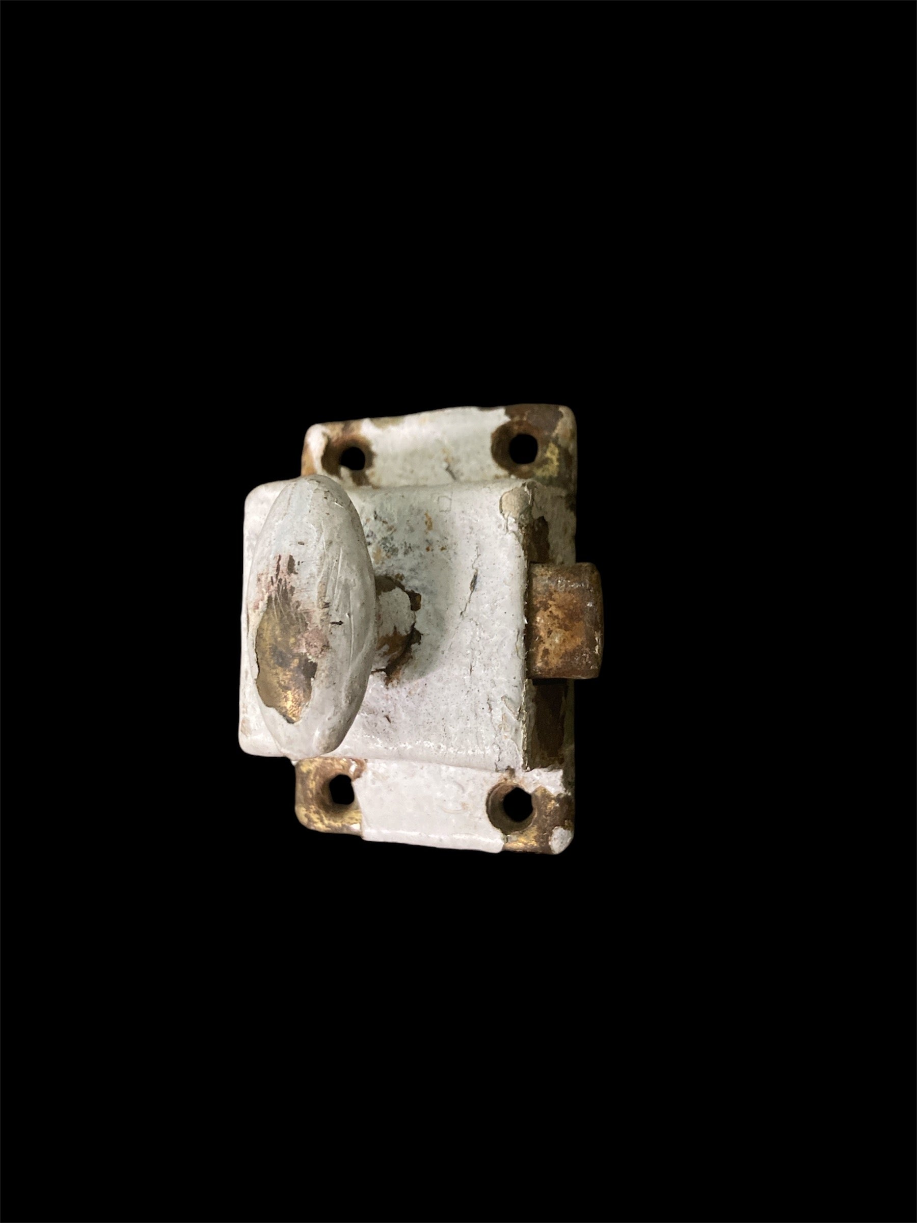 National MFG.CO Antique Rim Latch